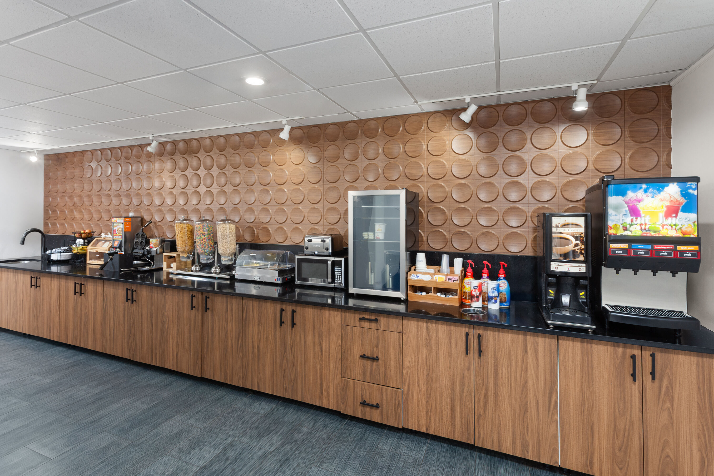 Free breakfast at Wingate by Wyndham Sheboygan in Sheboygan, Wisconsin