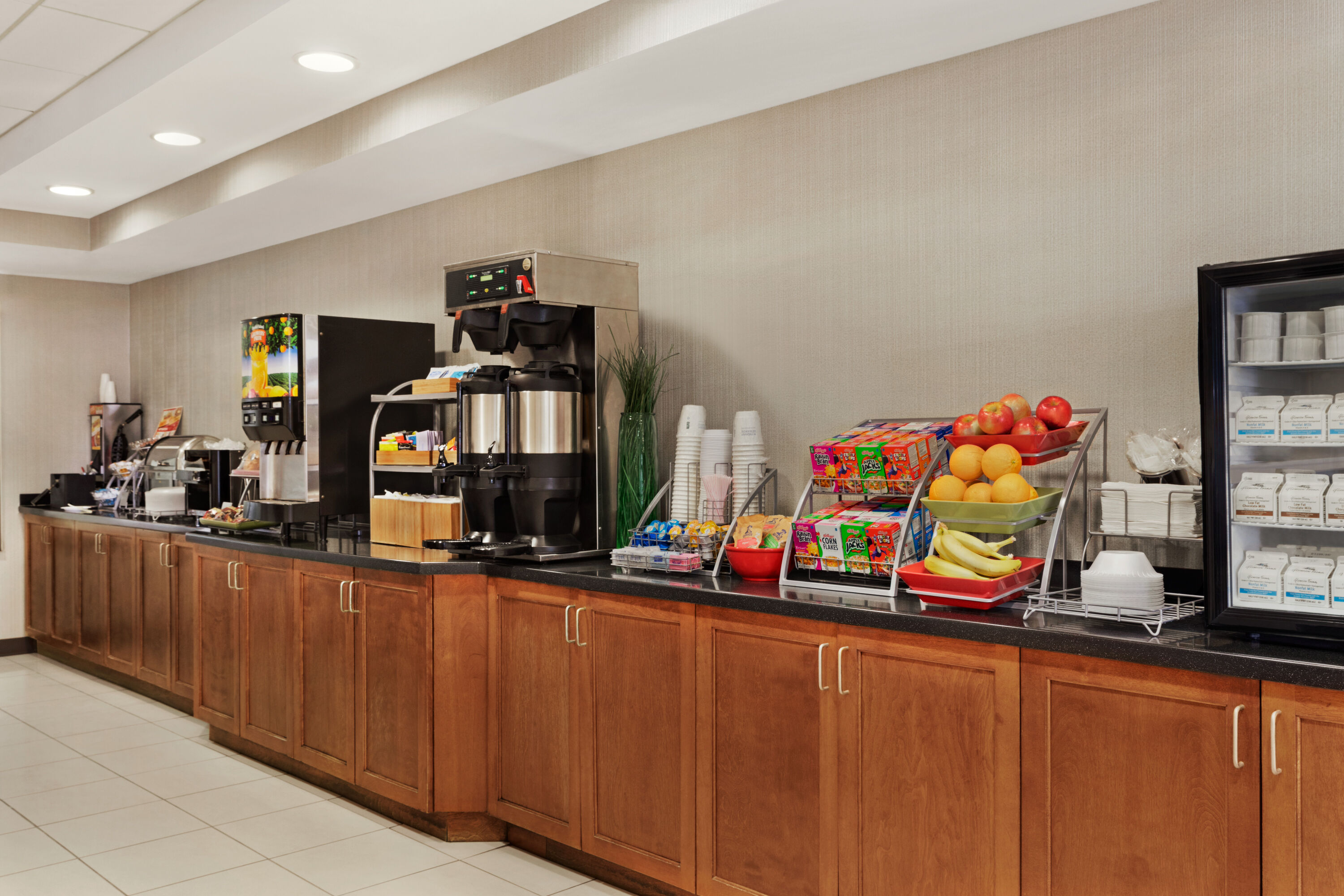 Free breakfast at Wingate by Wyndham Bridgeport/Clarksburg in Bridgeport, West Virginia