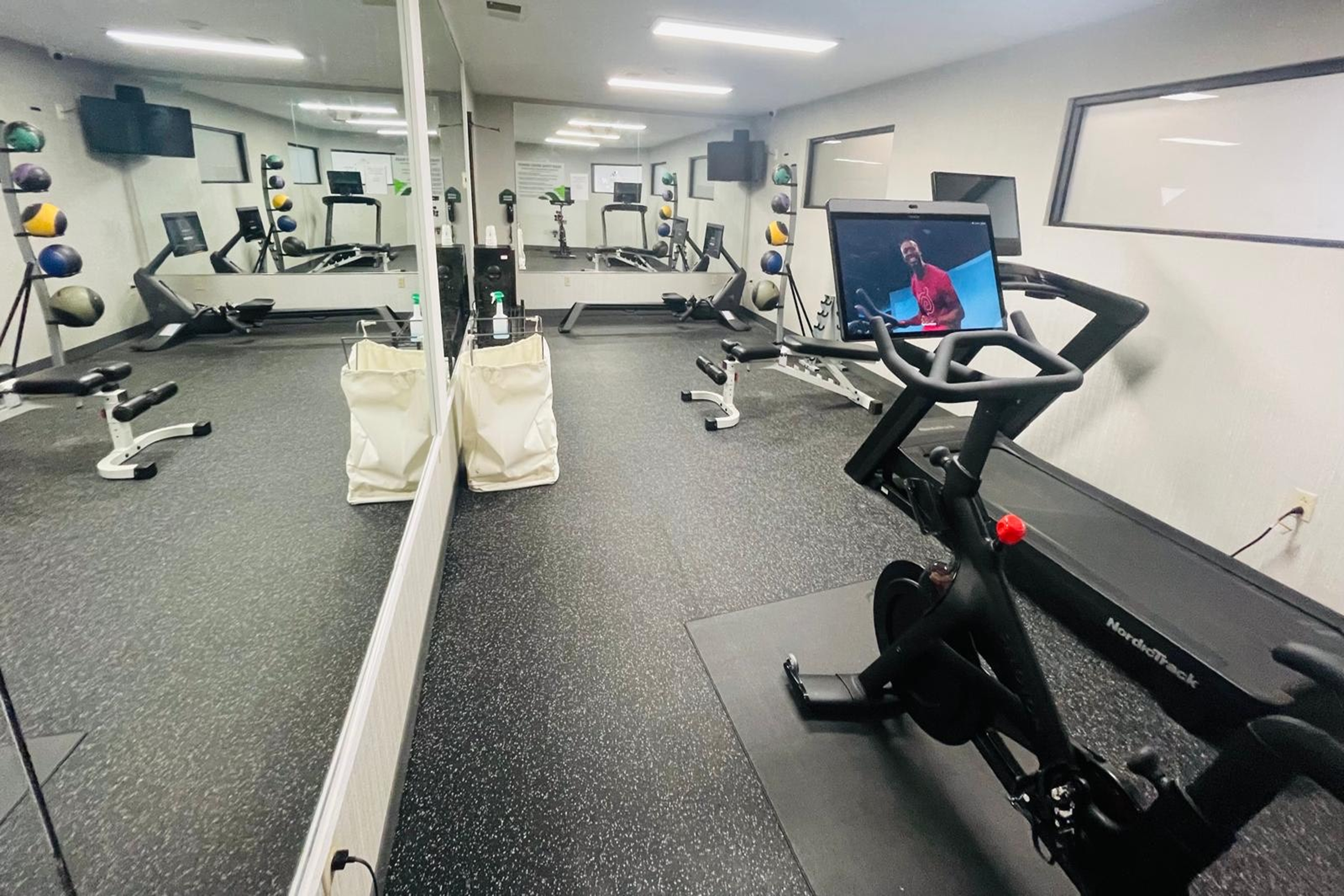 Fitness room at Wingate by Wyndham Vienna/Parkersburg/Marietta in Vienna, West Virginia