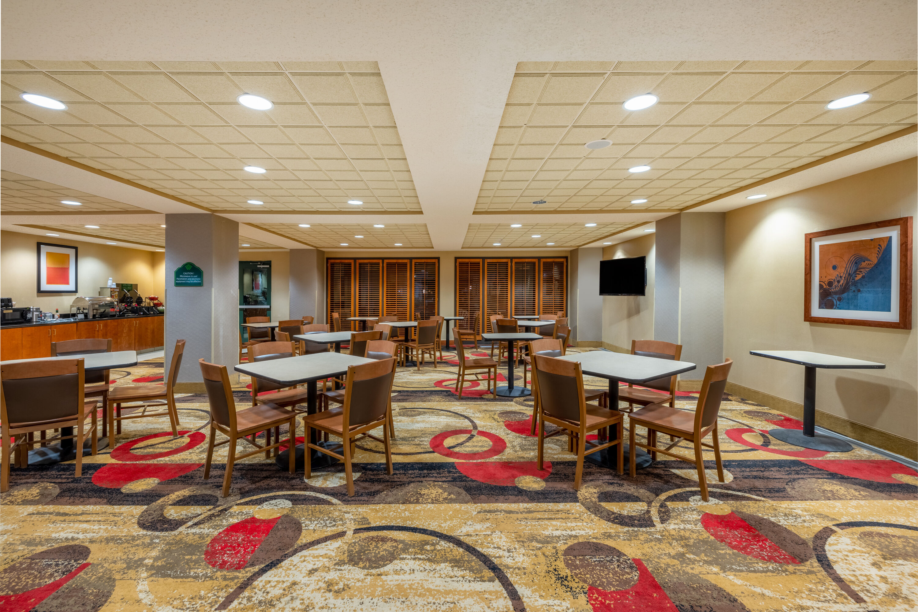 Free breakfast at Wingate by Wyndham Gillette in Gillette, Wyoming