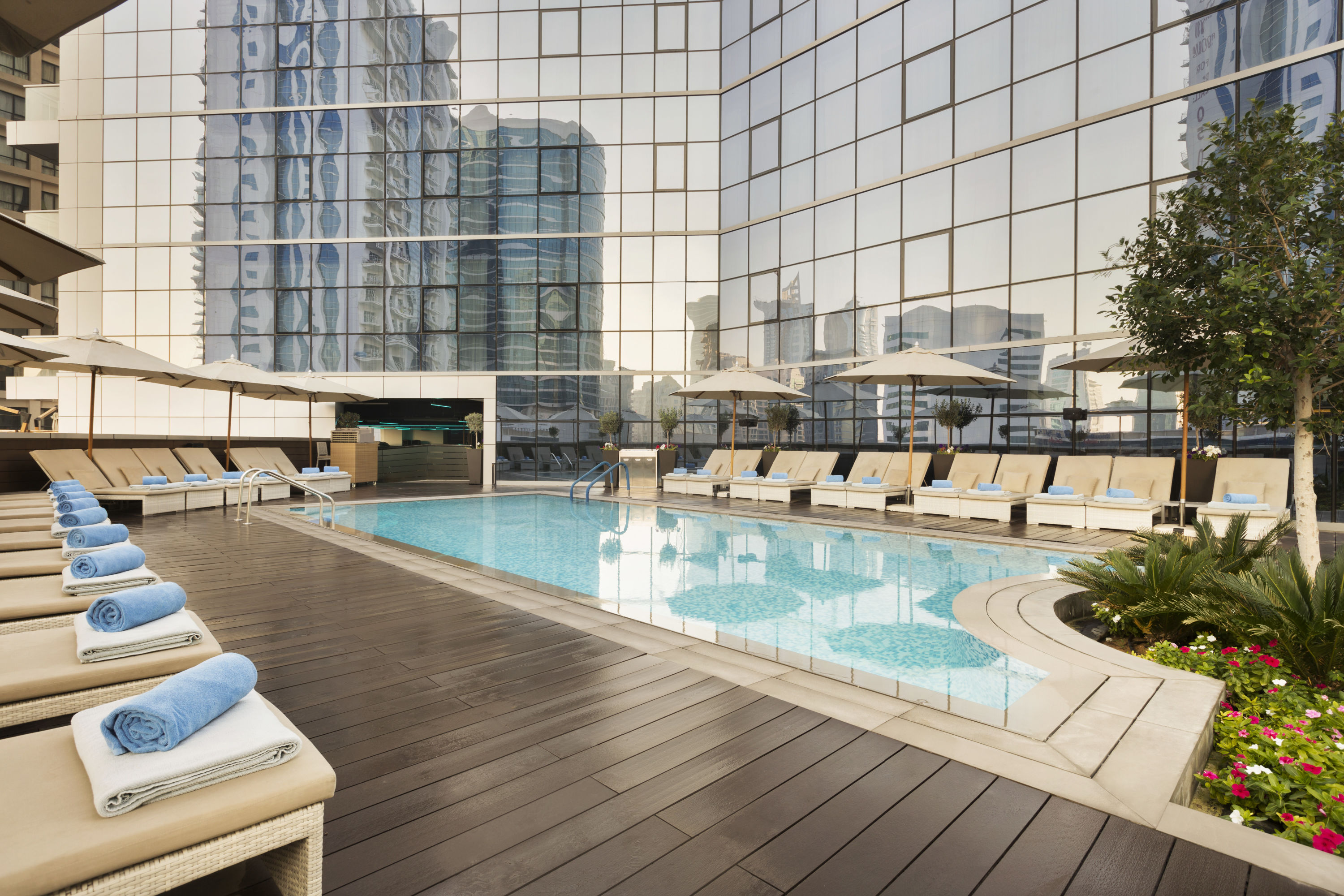 Área comum do hotel em Dubai