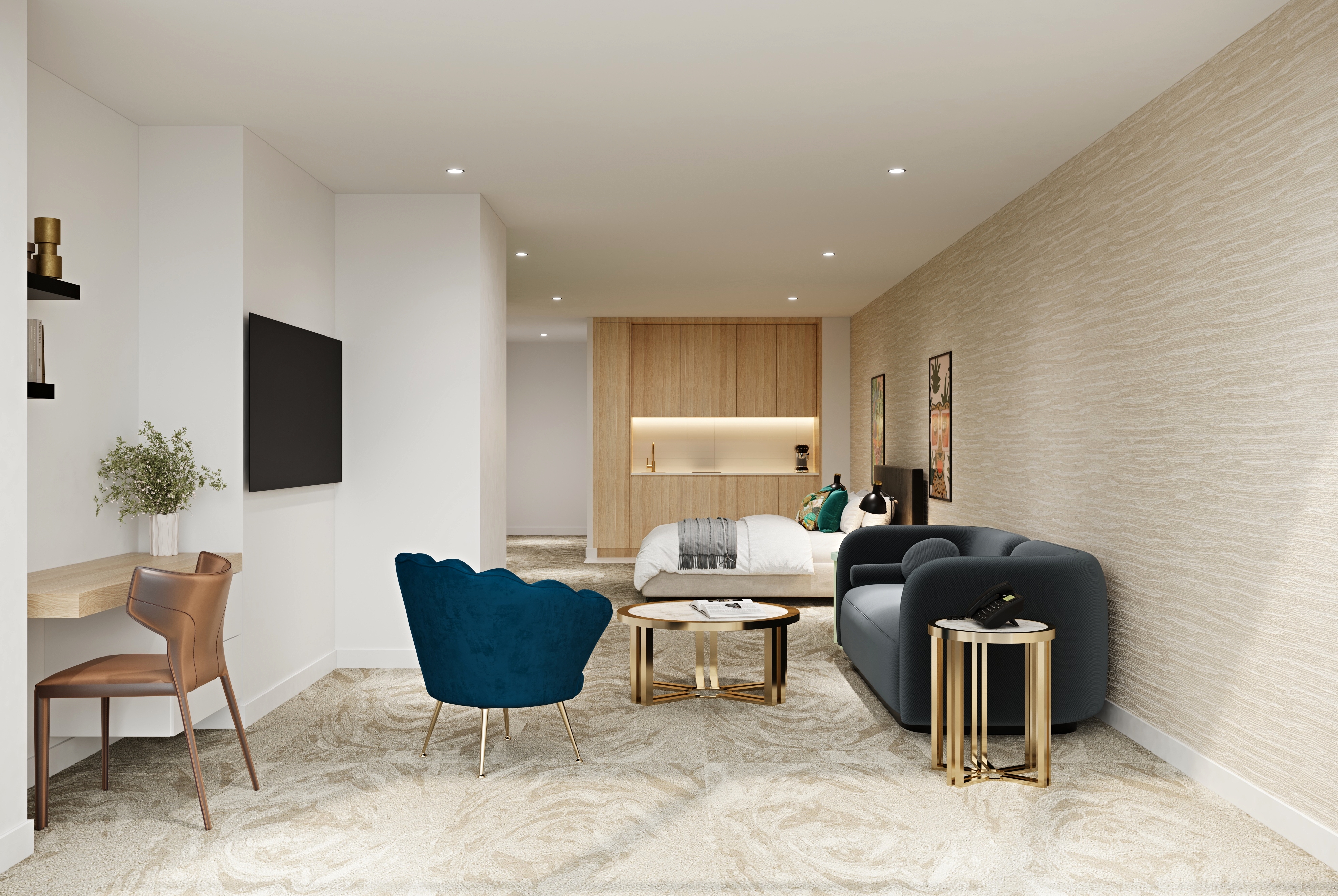 Guest room at the TRYP by Wyndham Southport Gold Coast in Gold Coast, Other than US/Canada