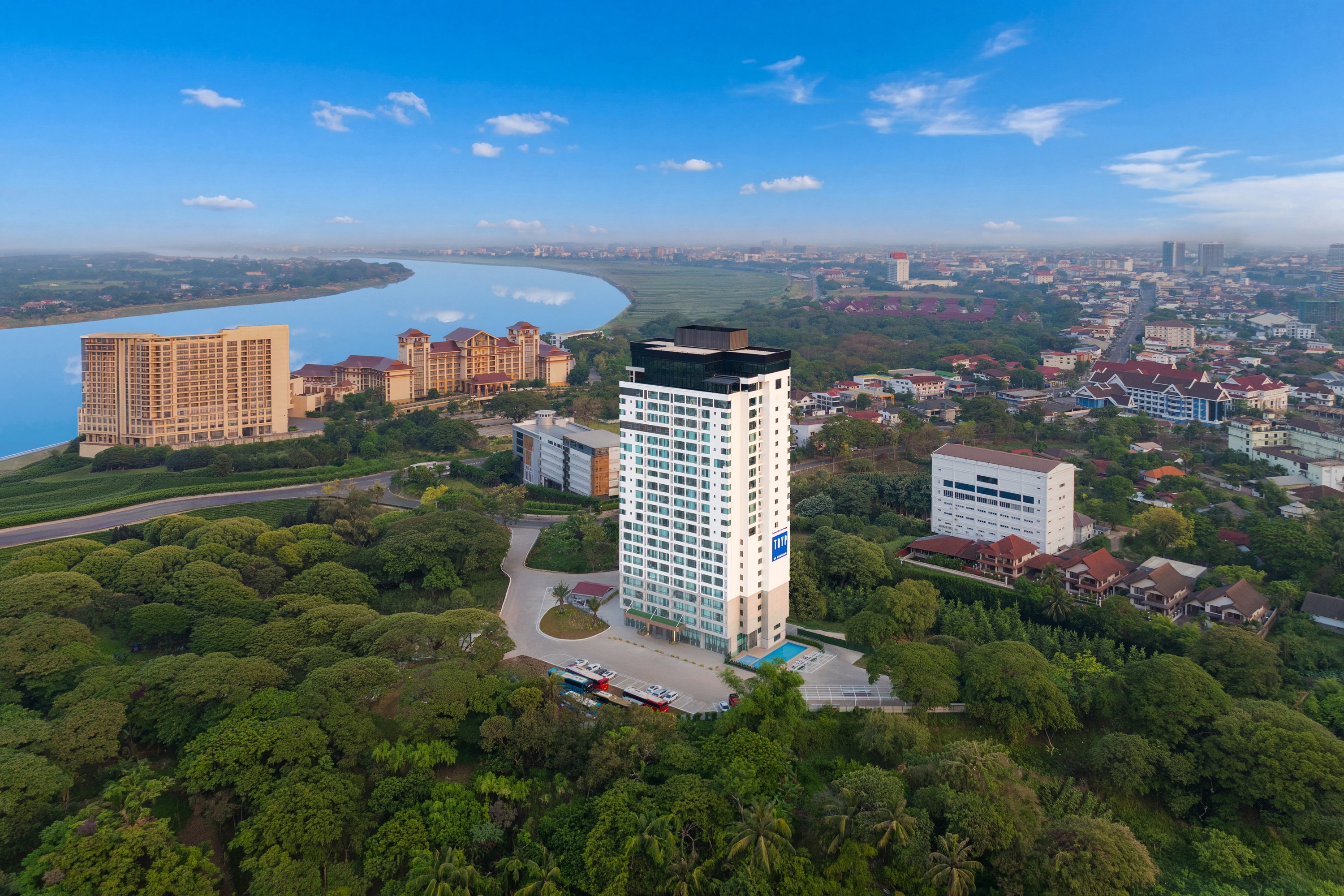 Exterior of TRYP by Wyndham Vientiane Central hotel in Sisattanark, Other than US/Canada