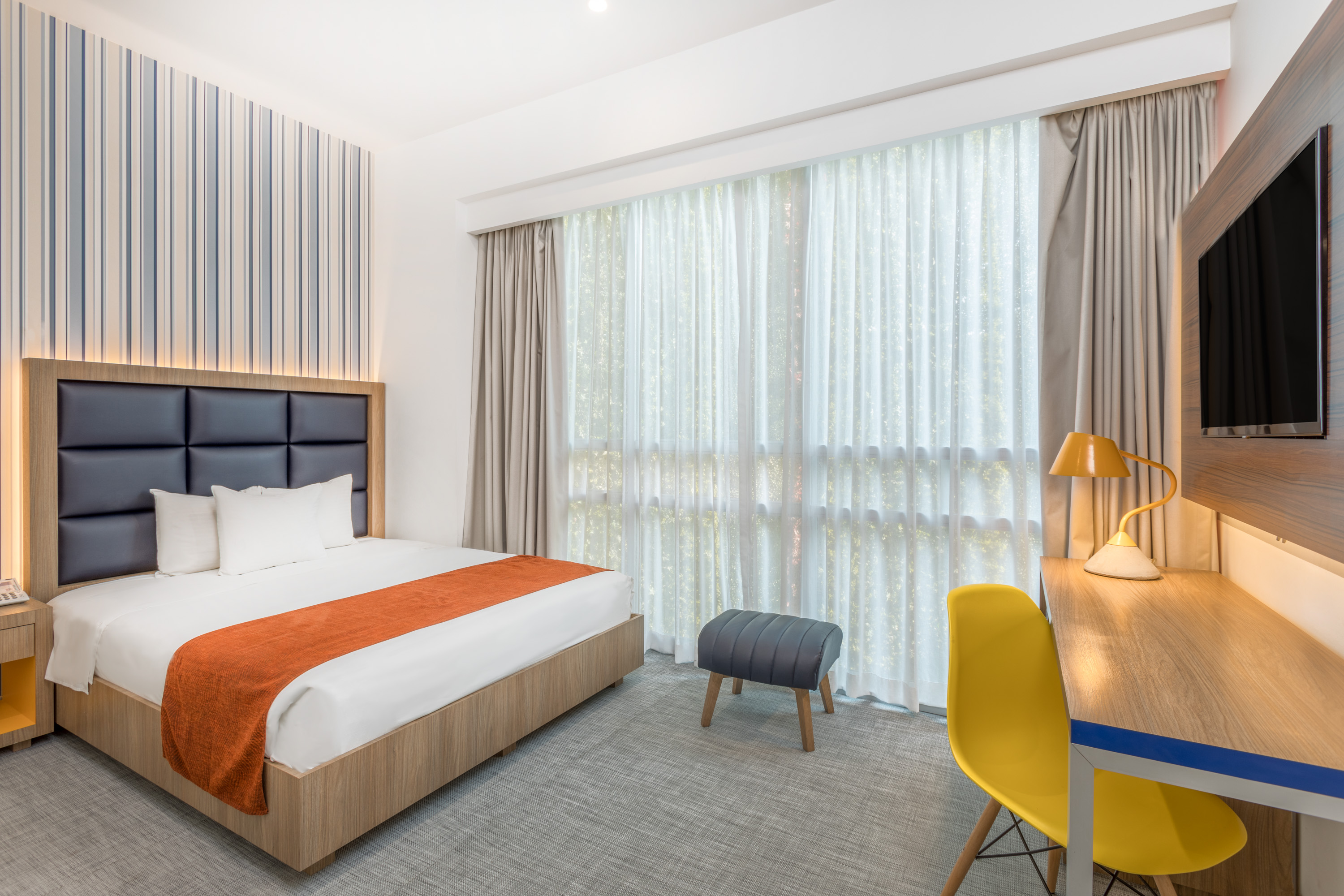 Guest room at the TRYP by Wyndham Mexico City World Trade Center Area in Mexico City, Other than US/Canada