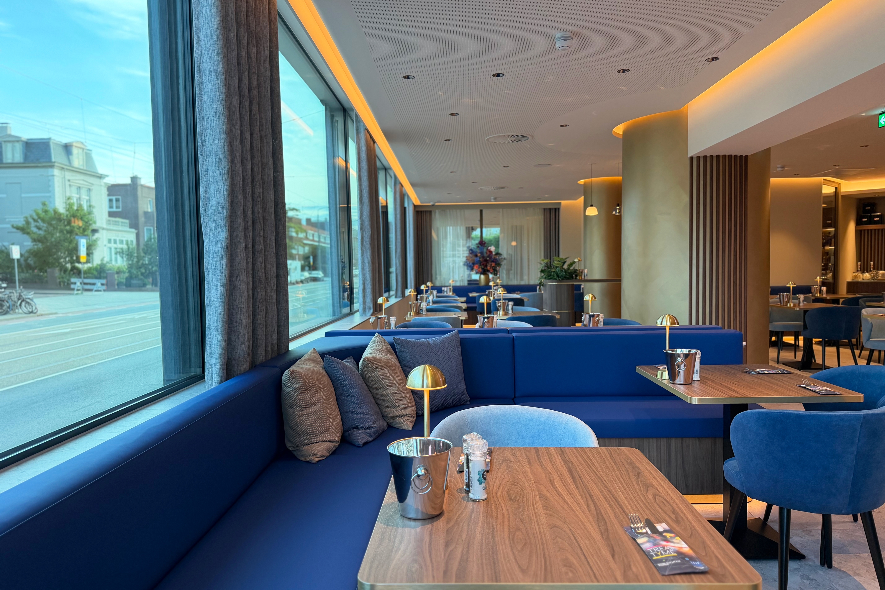 TRYP by Wyndham Badhotel The Hague Scheveningen restaurant breakfast area with seating in The Hague, Other than US/Canada