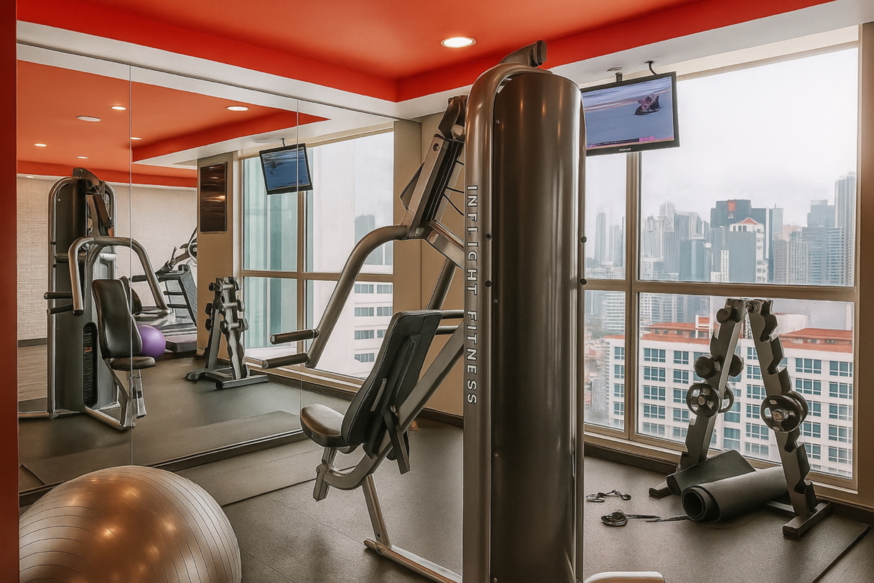 Fitness room at TRYP by Wyndham Panama Centro in Panama City, Other than US/Canada