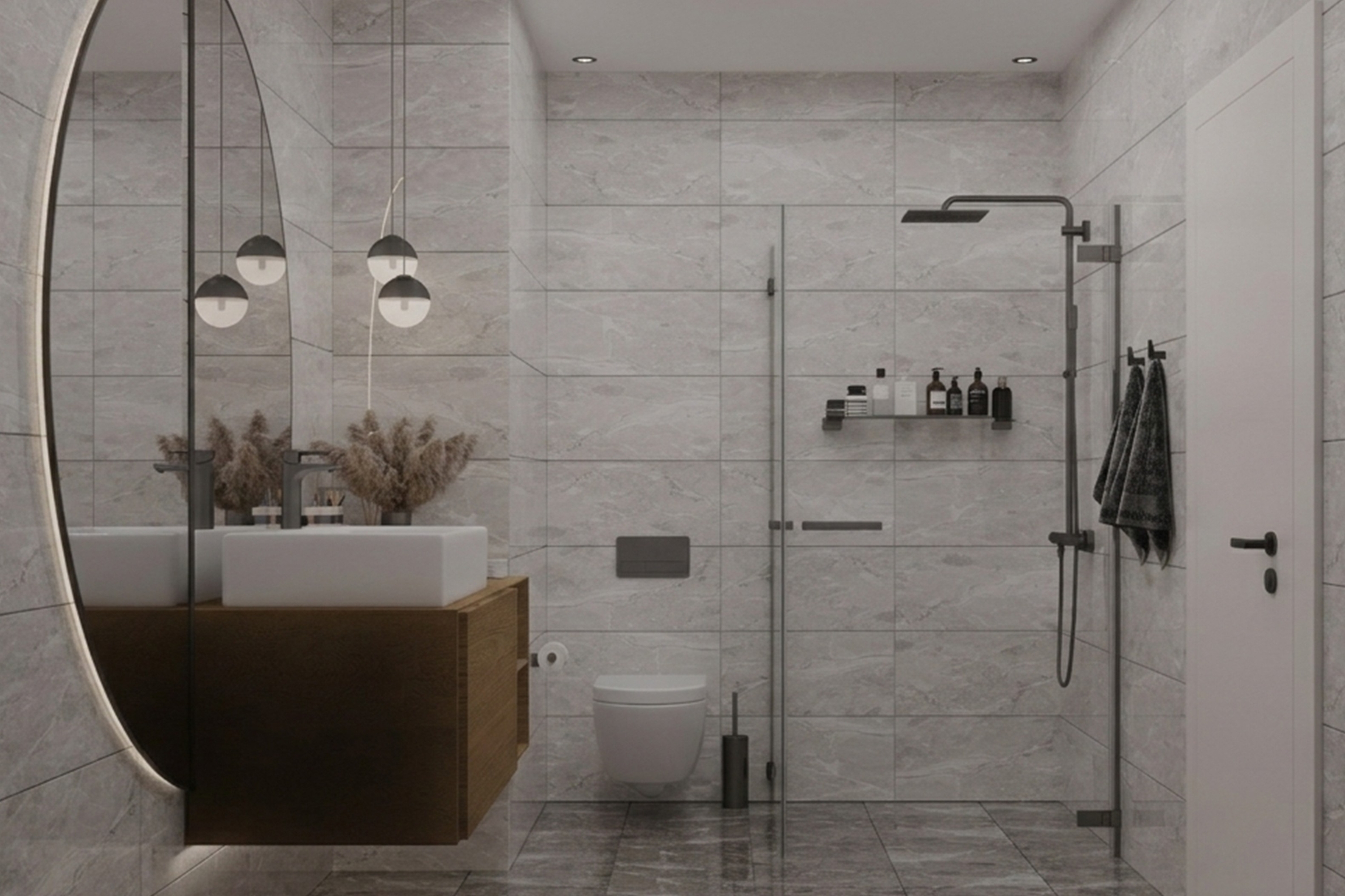 Guest room bath at the TRYP by Wyndham Didim in Aydin, Other than US/Canada