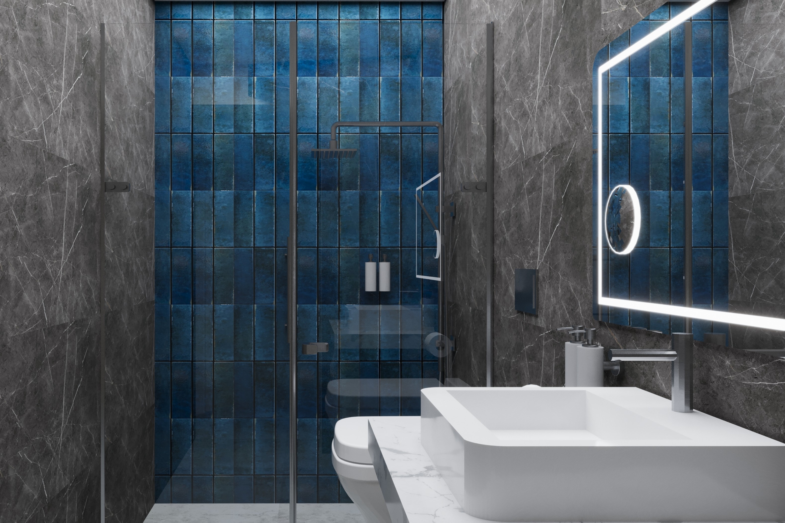 Guest room bath at the TRYP by Wyndham Didim in Aydin, Other than US/Canada