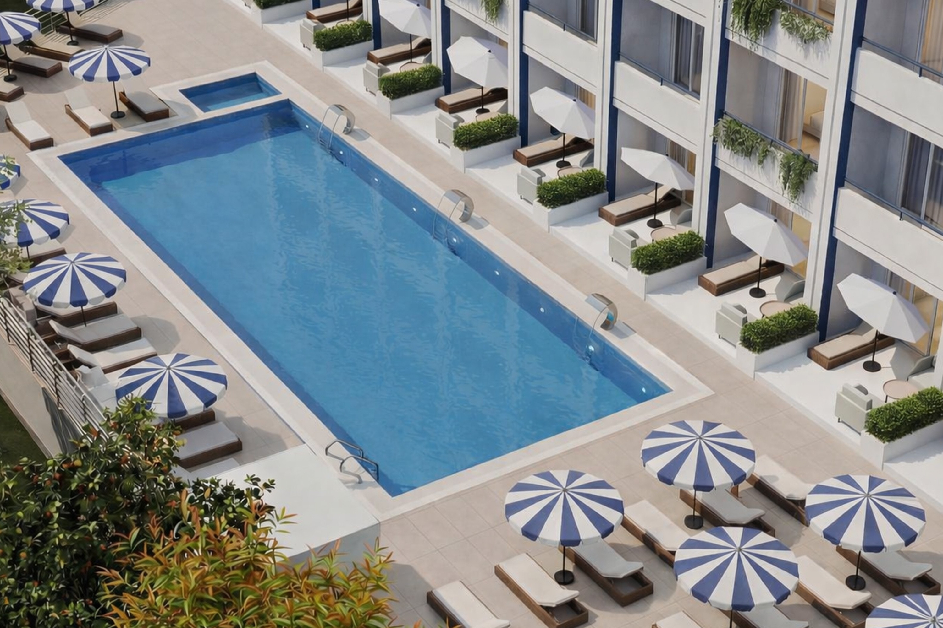 Pool aerial view image at the TRYP by Wyndham Didim in Aydin, Other than US/Canada