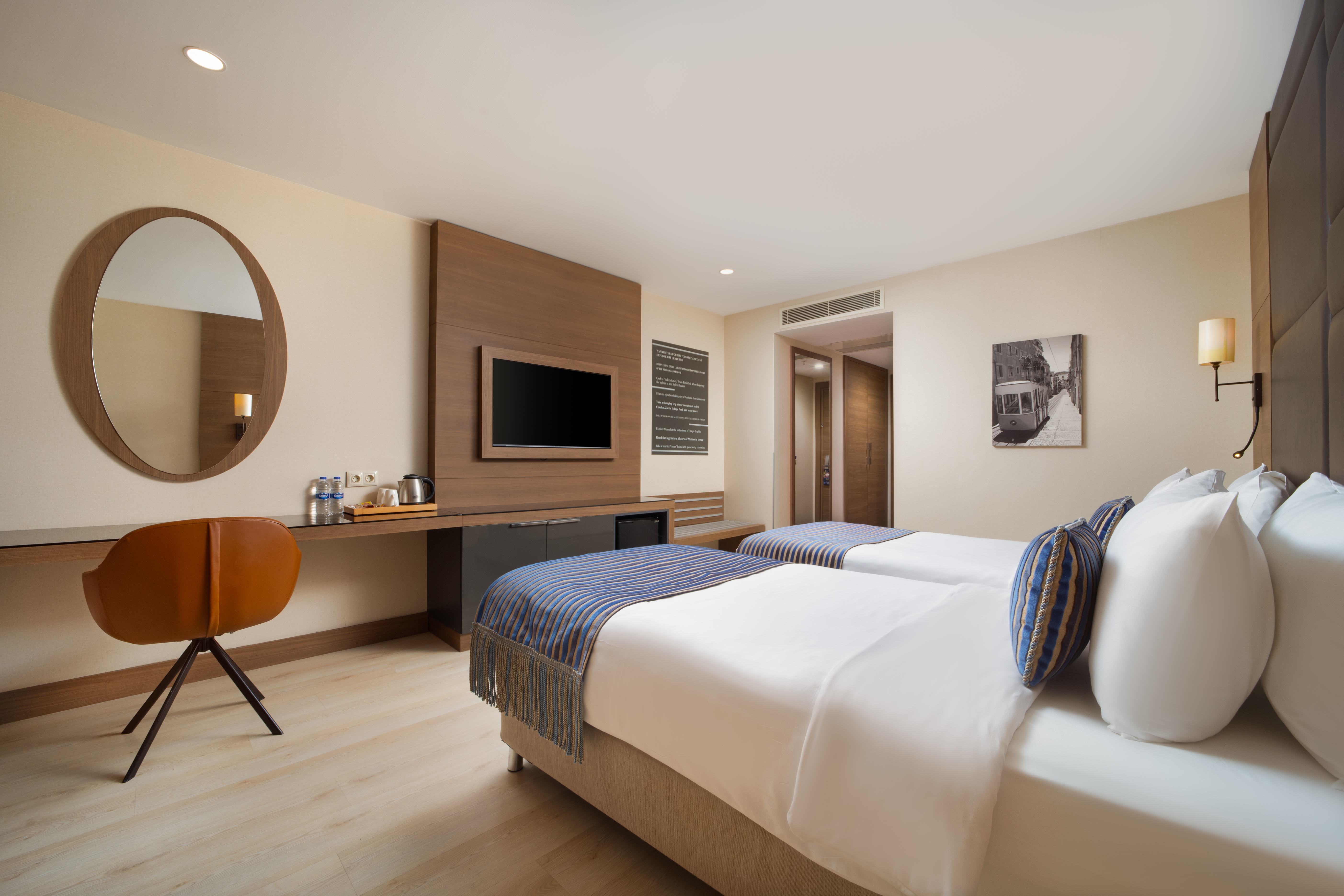 Guest room at the TRYP By Wyndham Istanbul Sisli Hotel in Istanbul, Other than US/Canada