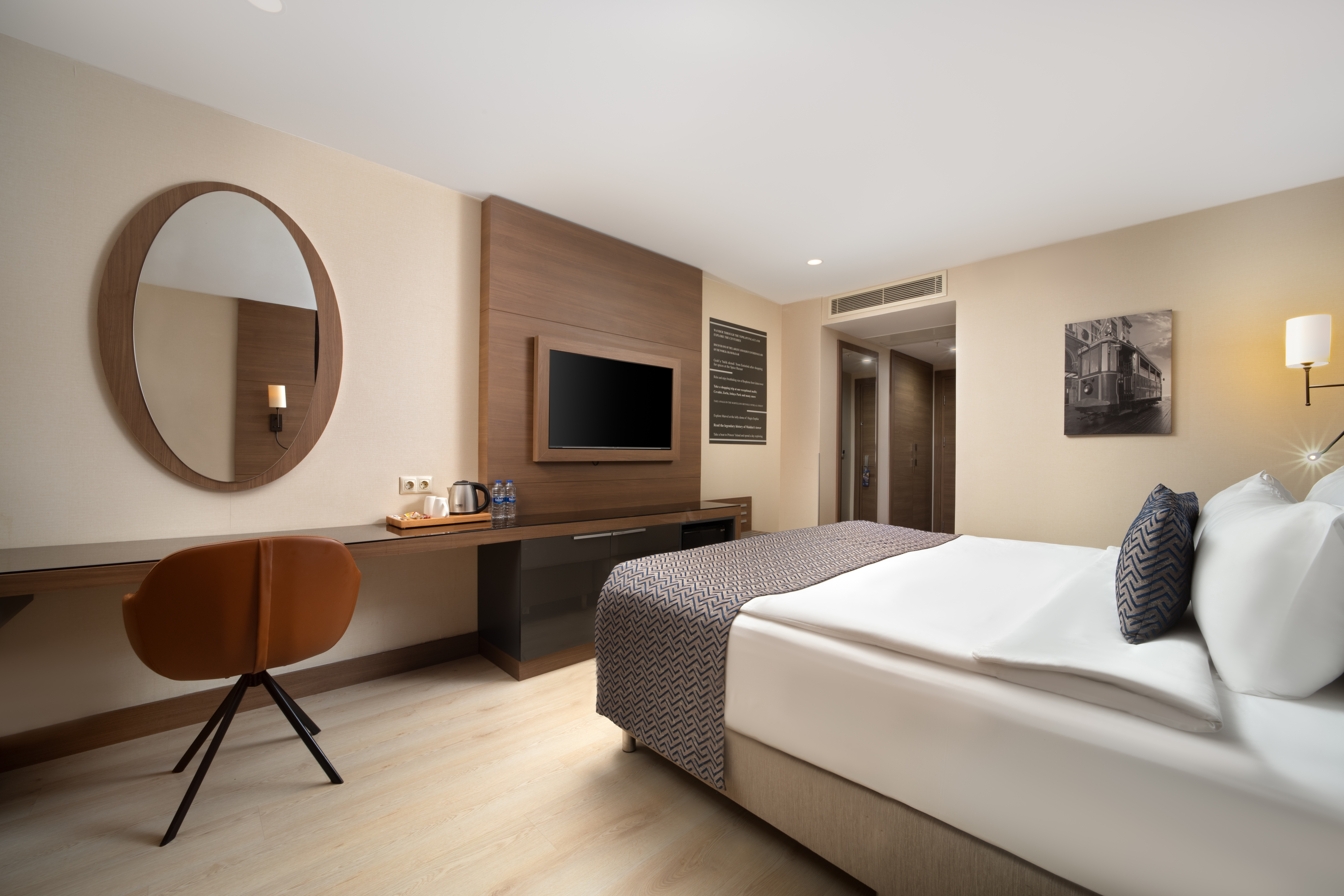 Guest room at the TRYP By Wyndham Istanbul Sisli Hotel in Istanbul, Other than US/Canada