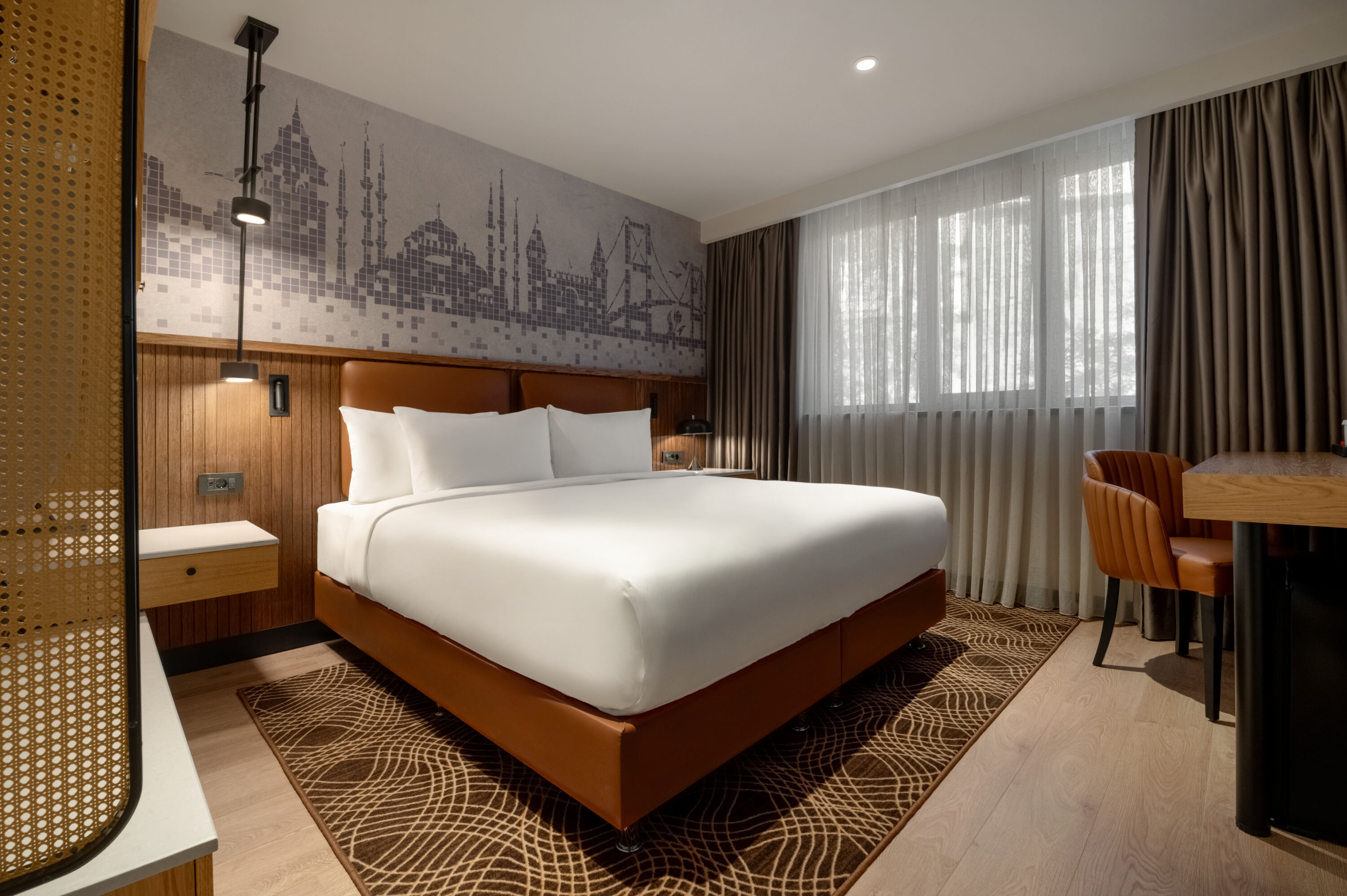 Guest room at the TRYP by Wyndham Istanbul Beyoglu in Istanbul, Other than US/Canada