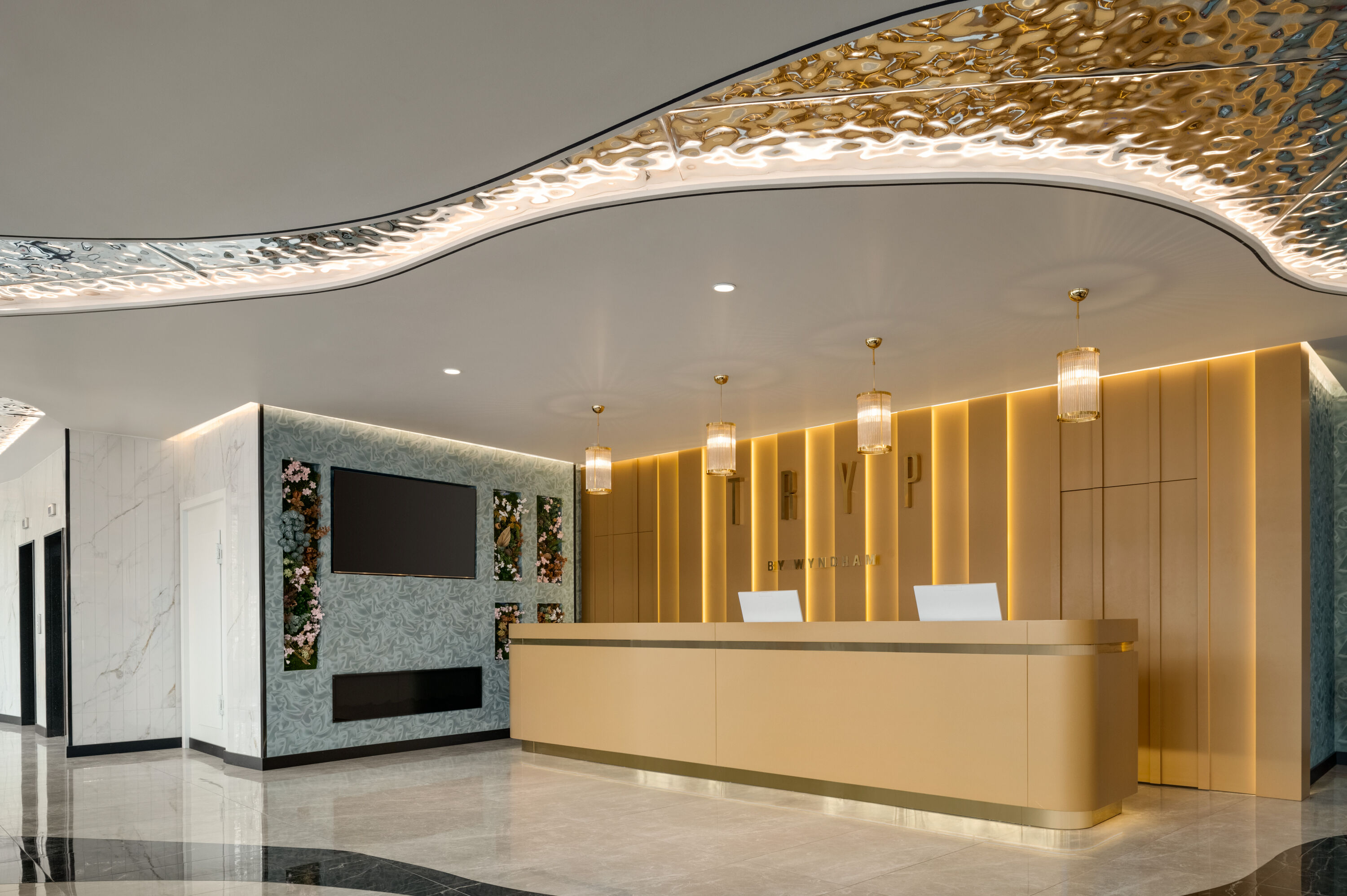 TRYP by Wyndham Istanbul Beyoglu reception in Istanbul, Other than US/Canada
