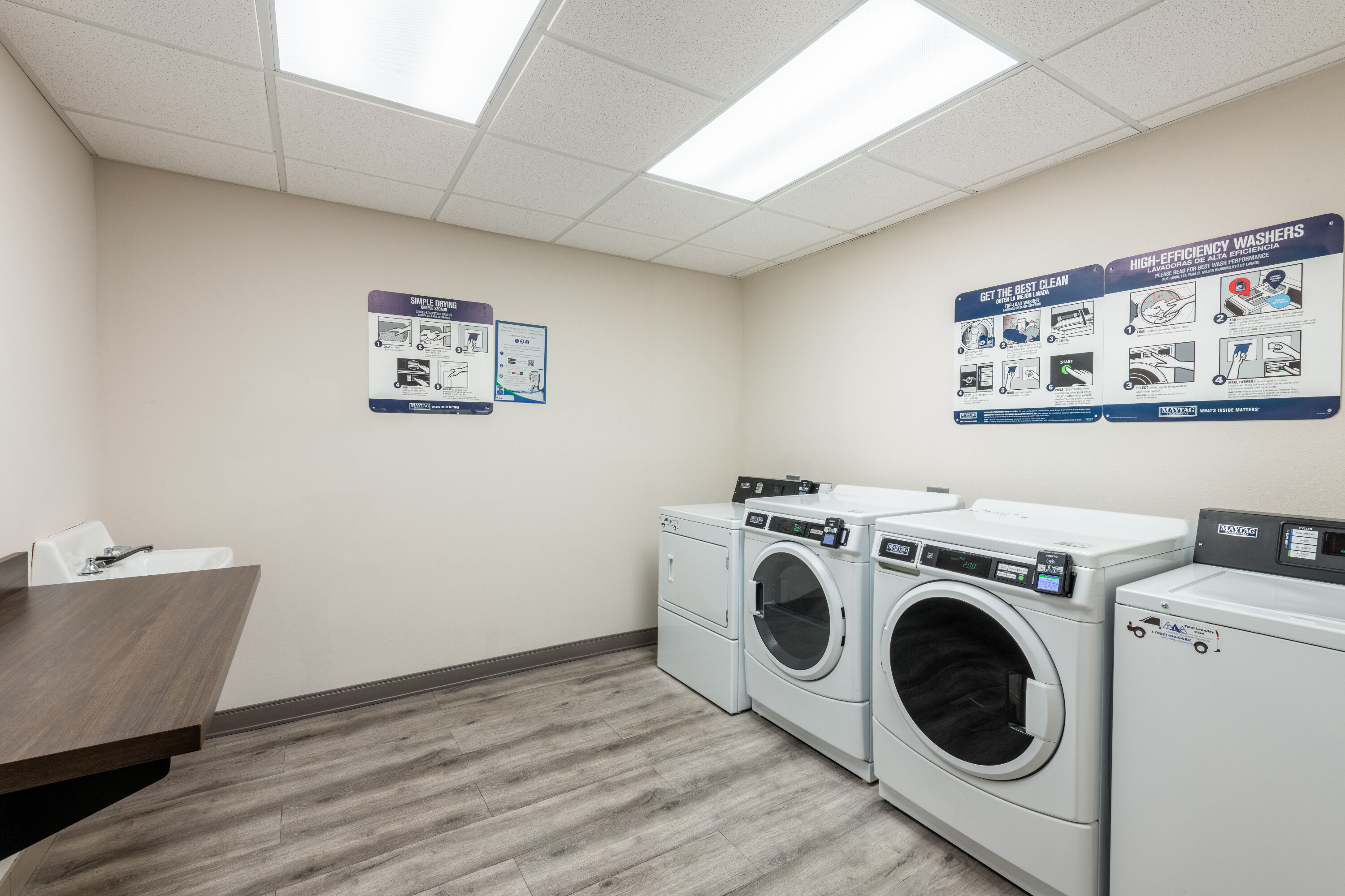 Laundry facilities at TRYP by Wyndham Tallahassee North I-10 Capital Circle in Tallahassee, Florida