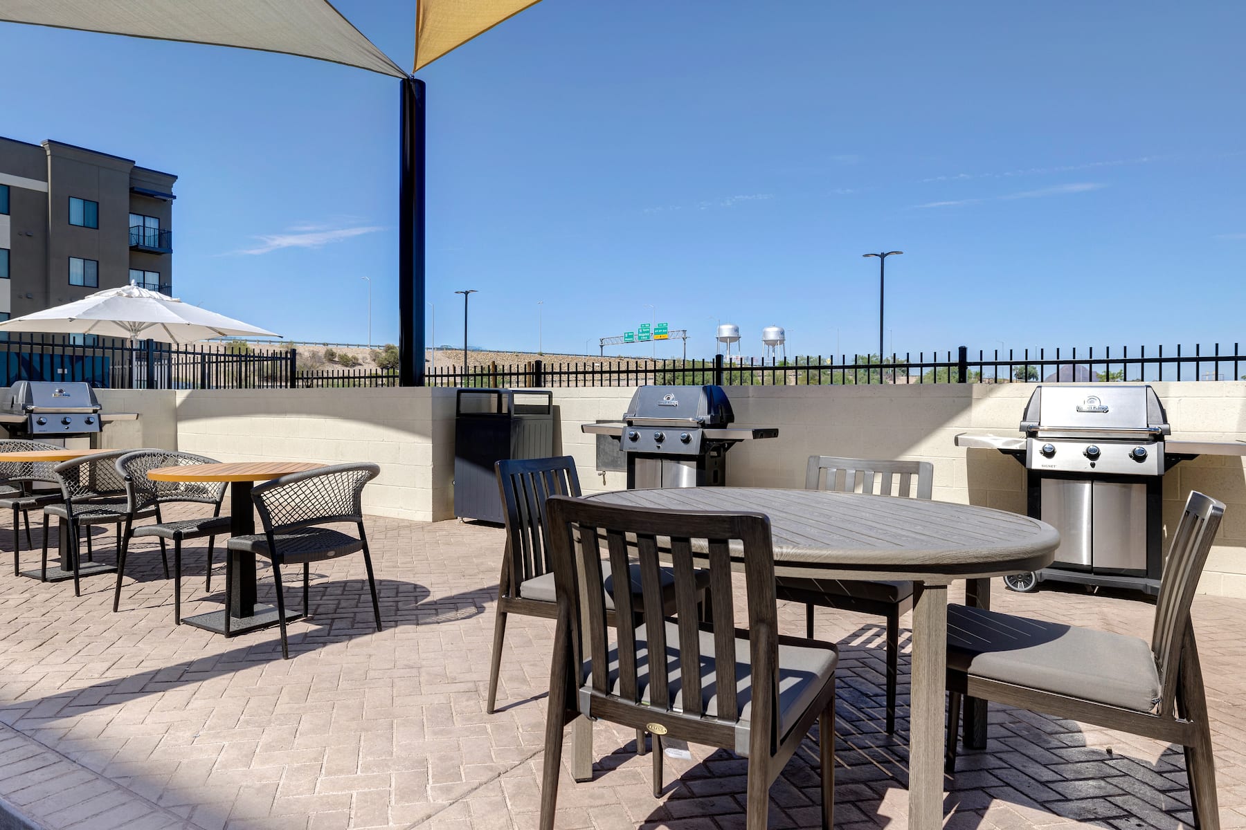 BBQ grill at WaterWalk Extended Stay Huntsville in Huntsville, Alabama