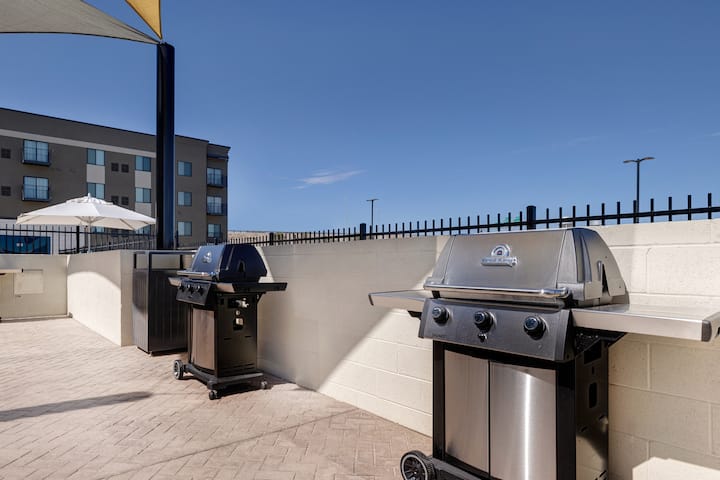 BBQ grill at WaterWalk Extended Stay Huntsville in Huntsville, Alabama