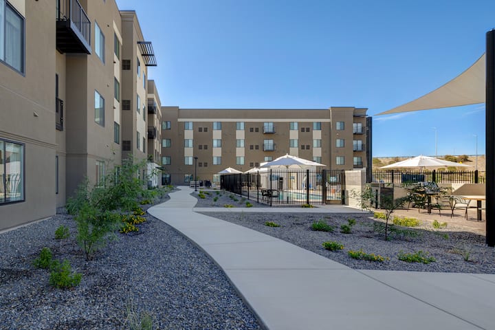 Pool feature at the WaterWalk Extended Stay Huntsville in Huntsville, Alabama
