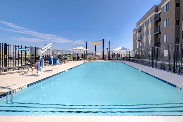 Pool at the WaterWalk Extended Stay Huntsville in Huntsville, Alabama
