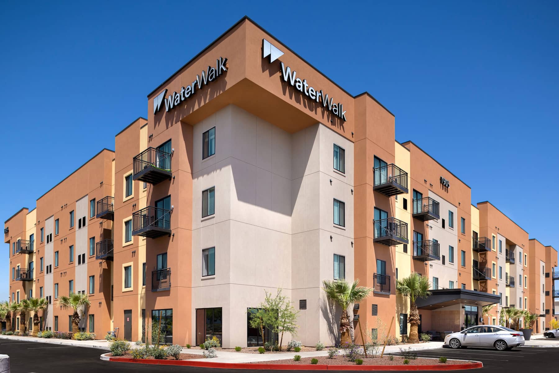 Exterior of WaterWalk Extended Stay Phoenix - N. Happy Valley hotel in Phoenix, Arizona
