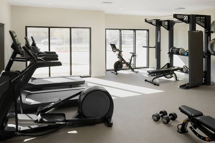 Fitness room at WaterWalk Extended Stay Phoenix - N. Happy Valley in Phoenix, Arizona