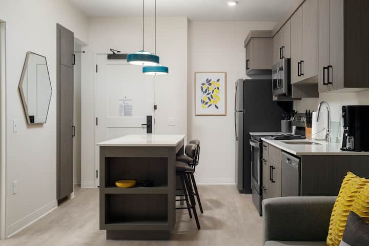 Guest room at the WaterWalk Extended Stay Phoenix - N. Happy Valley in Phoenix, Arizona
