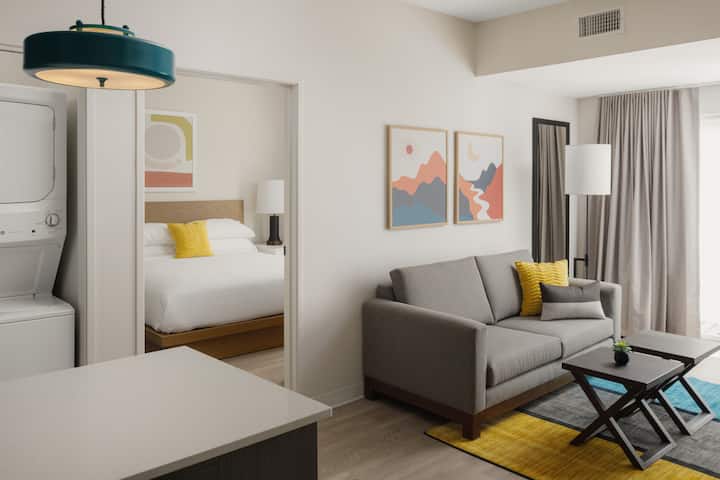 Guest room at the WaterWalk Extended Stay Phoenix - N. Happy Valley in Phoenix, Arizona