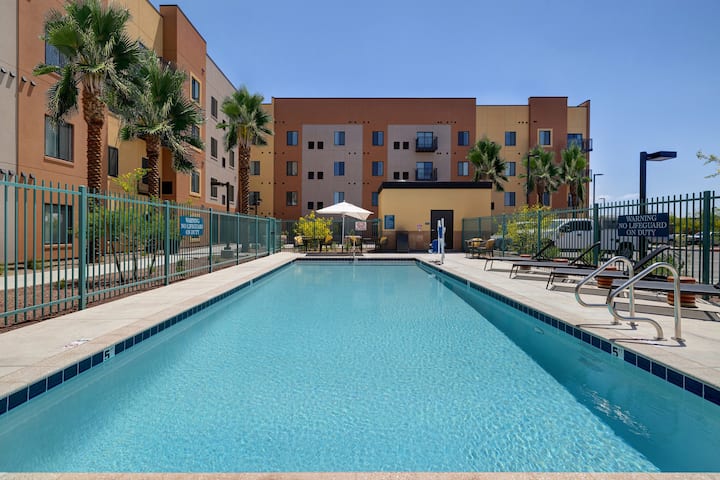 Pool at the WaterWalk Extended Stay Phoenix - N. Happy Valley in Phoenix, Arizona