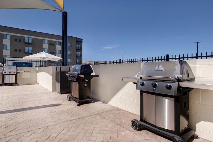 BBQ grill at WaterWalk Extended Stay Tucson in Tucson, Arizona