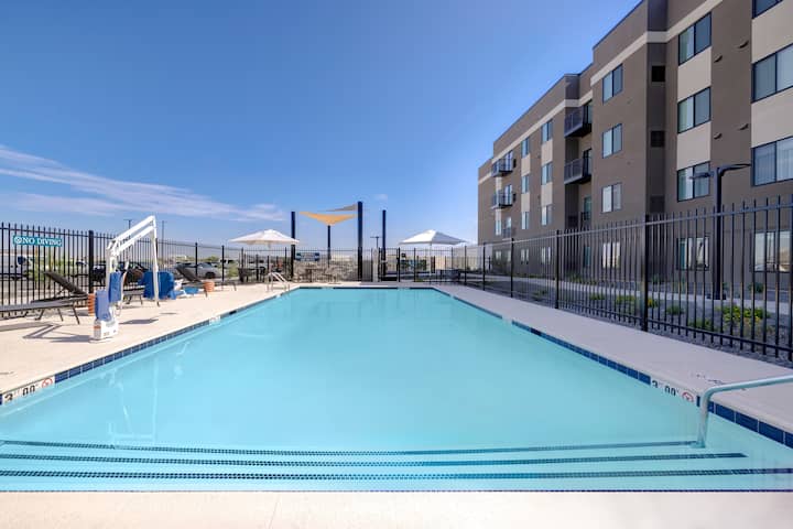 Pool at the WaterWalk Extended Stay Tucson in Tucson, Arizona