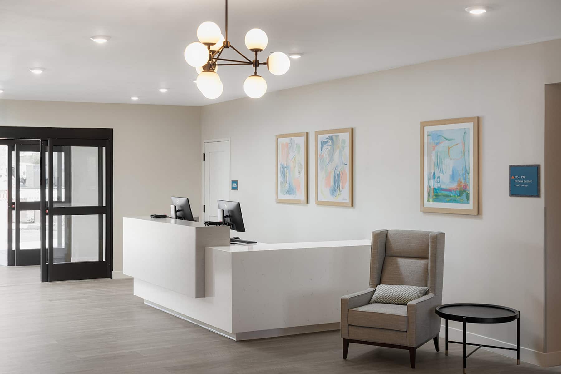 WaterWalk Extended Stay Jacksonville Deerwood Pk reception in Jacksonville, Florida