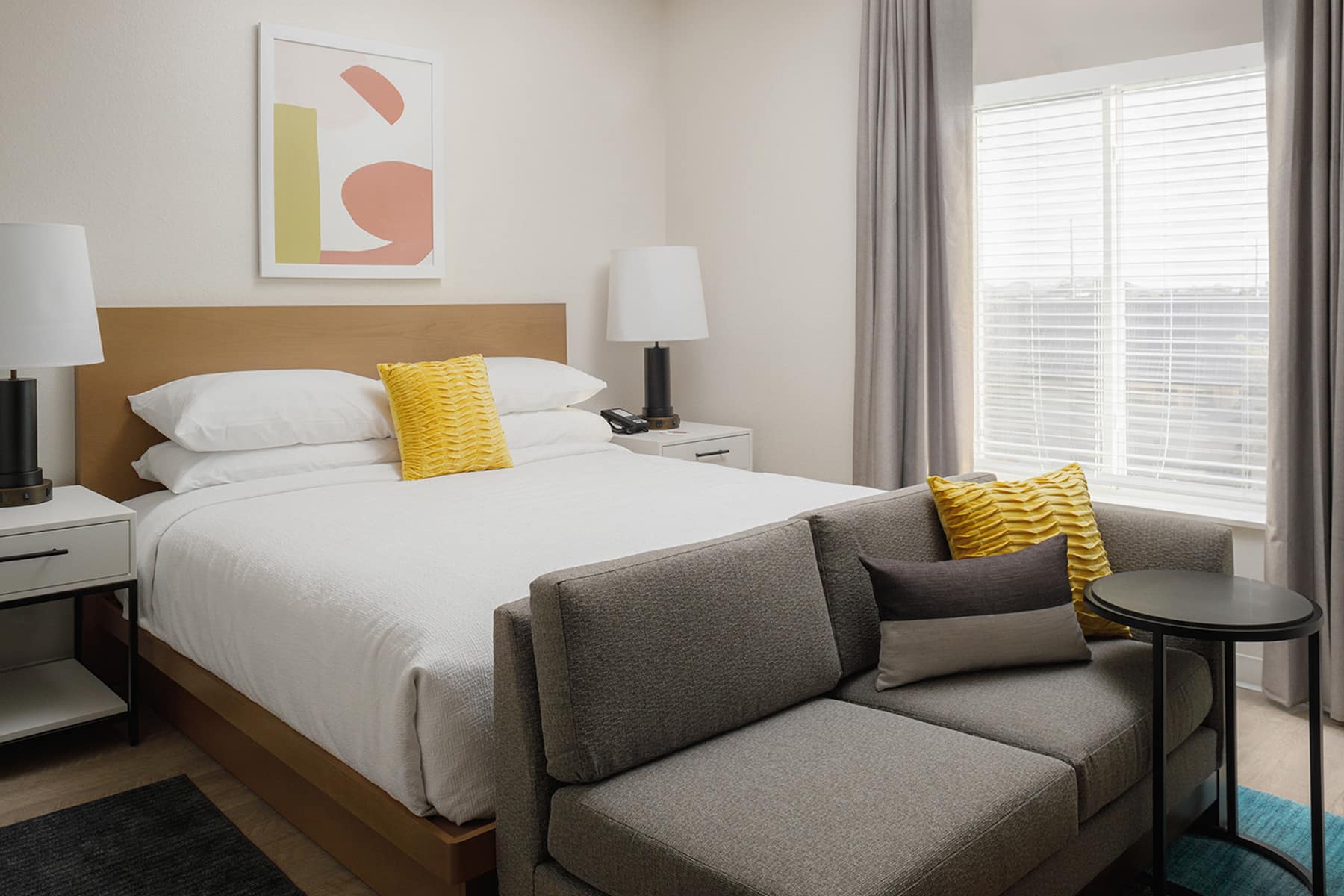 Guest room at the WaterWalk Extended Stay Jacksonville Deerwood Pk in Jacksonville, Florida