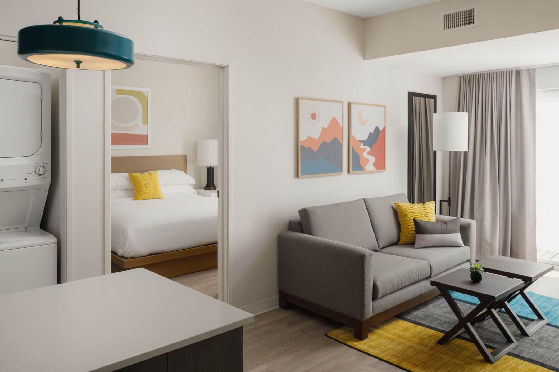 Guest room at the WaterWalk Extended Stay Jacksonville Deerwood Pk in Jacksonville, Florida