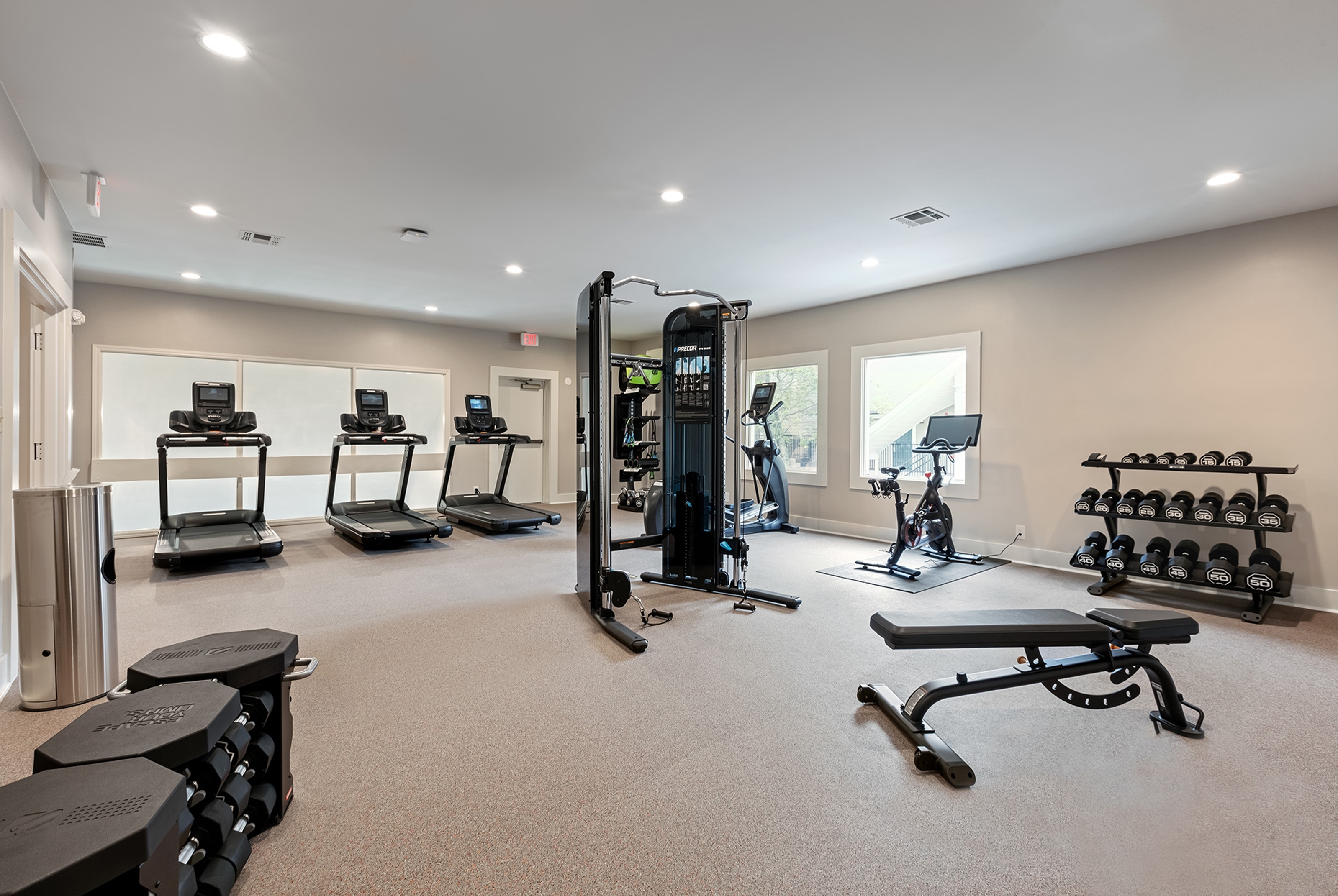 Fitness room at WaterWalk Extended Stay by Wyndham Atlanta Perimeter in Atlanta, Georgia
