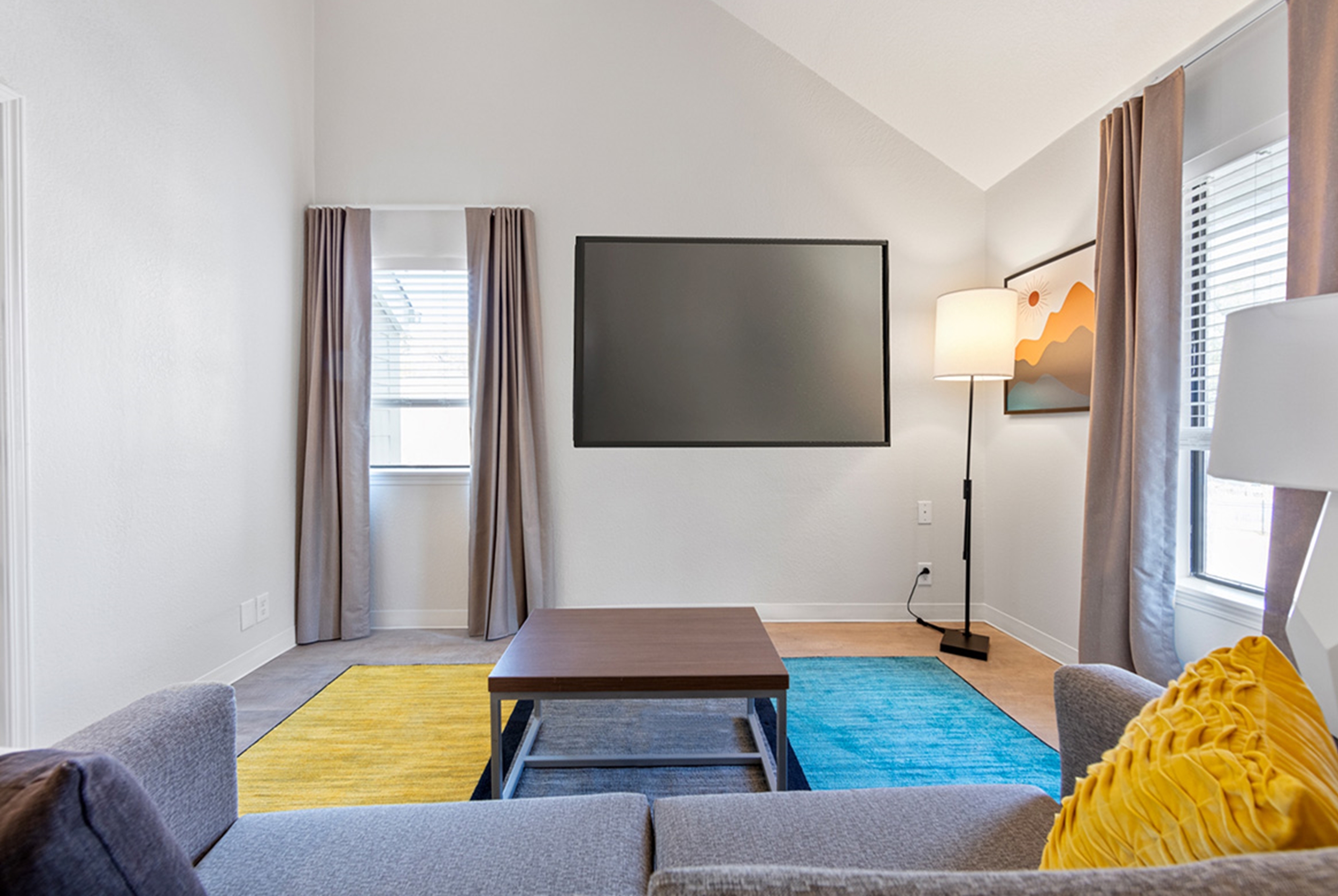 Guest room at the WaterWalk Extended Stay by Wyndham Atlanta Perimeter in Atlanta, Georgia