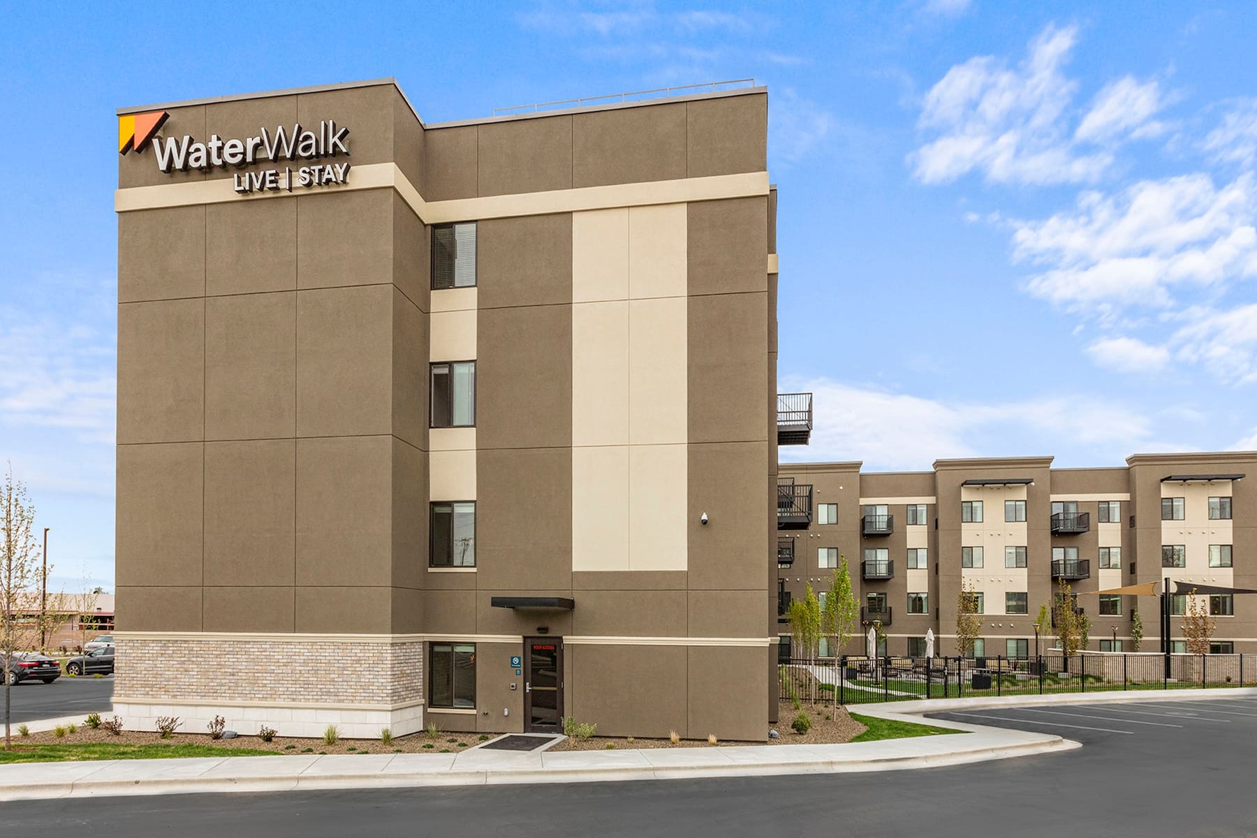 Exterior of WaterWalk Extended Stay Boise - Meridian hotel in Meridian, Idaho