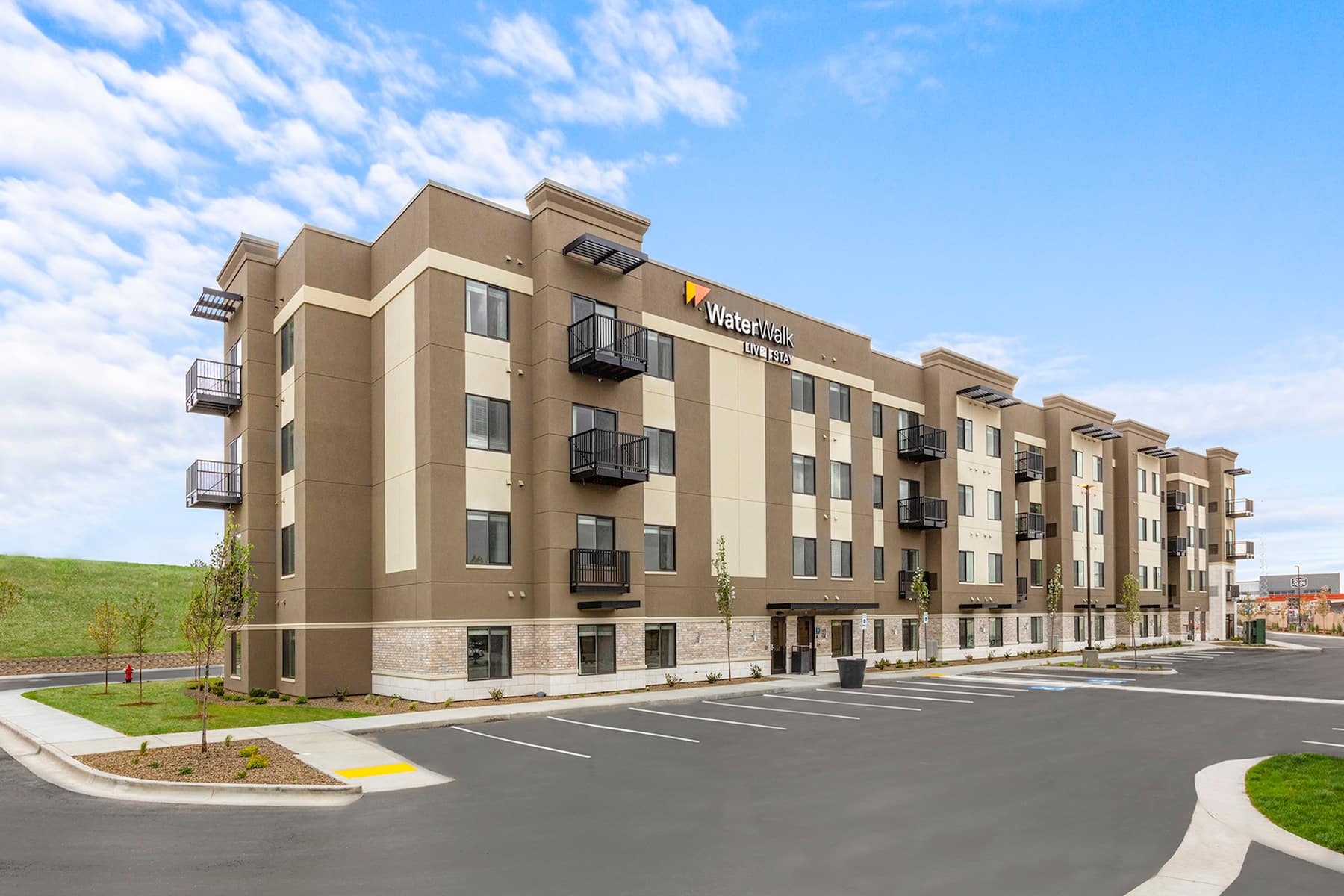 Exterior of WaterWalk Extended Stay Boise - Meridian hotel in Meridian, Idaho