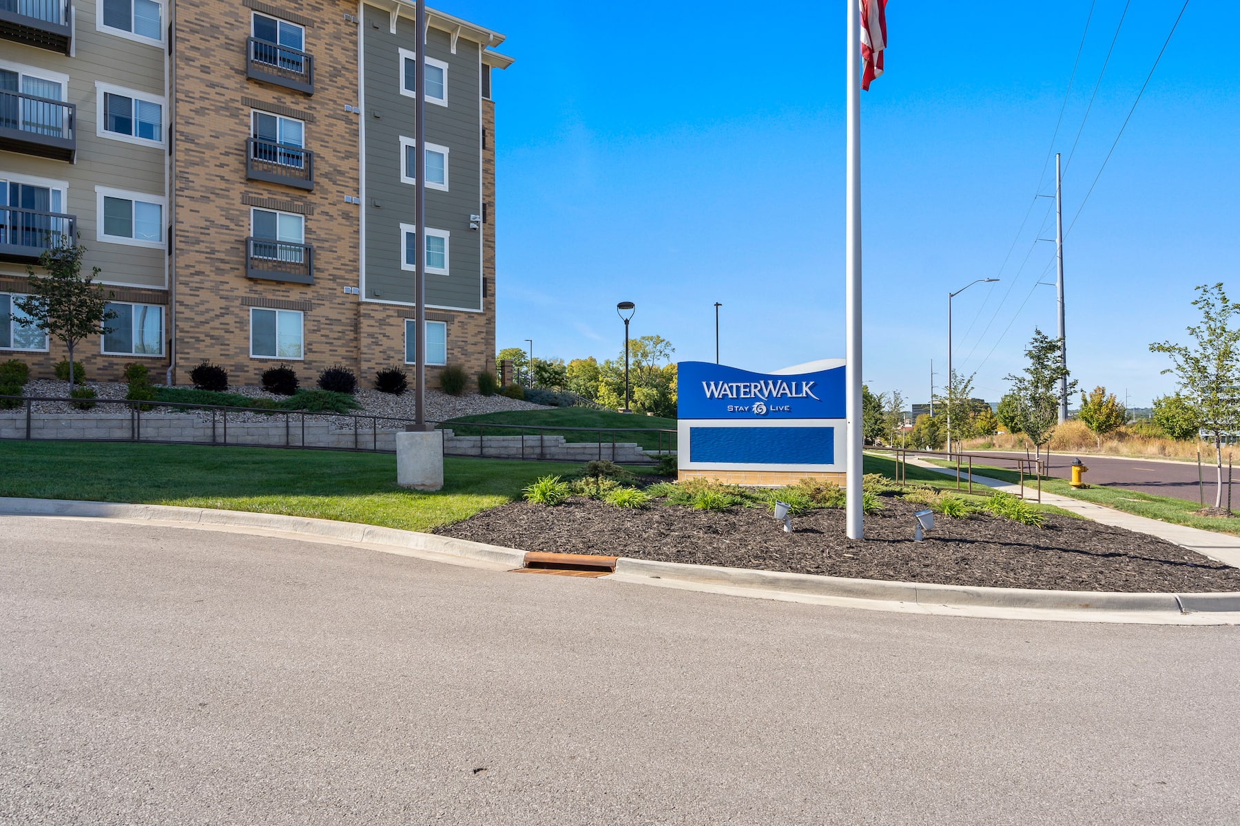 Exterior of WaterWalk Extended Stay Kansas City - Overland Pk hotel in Overland Park, Kansas