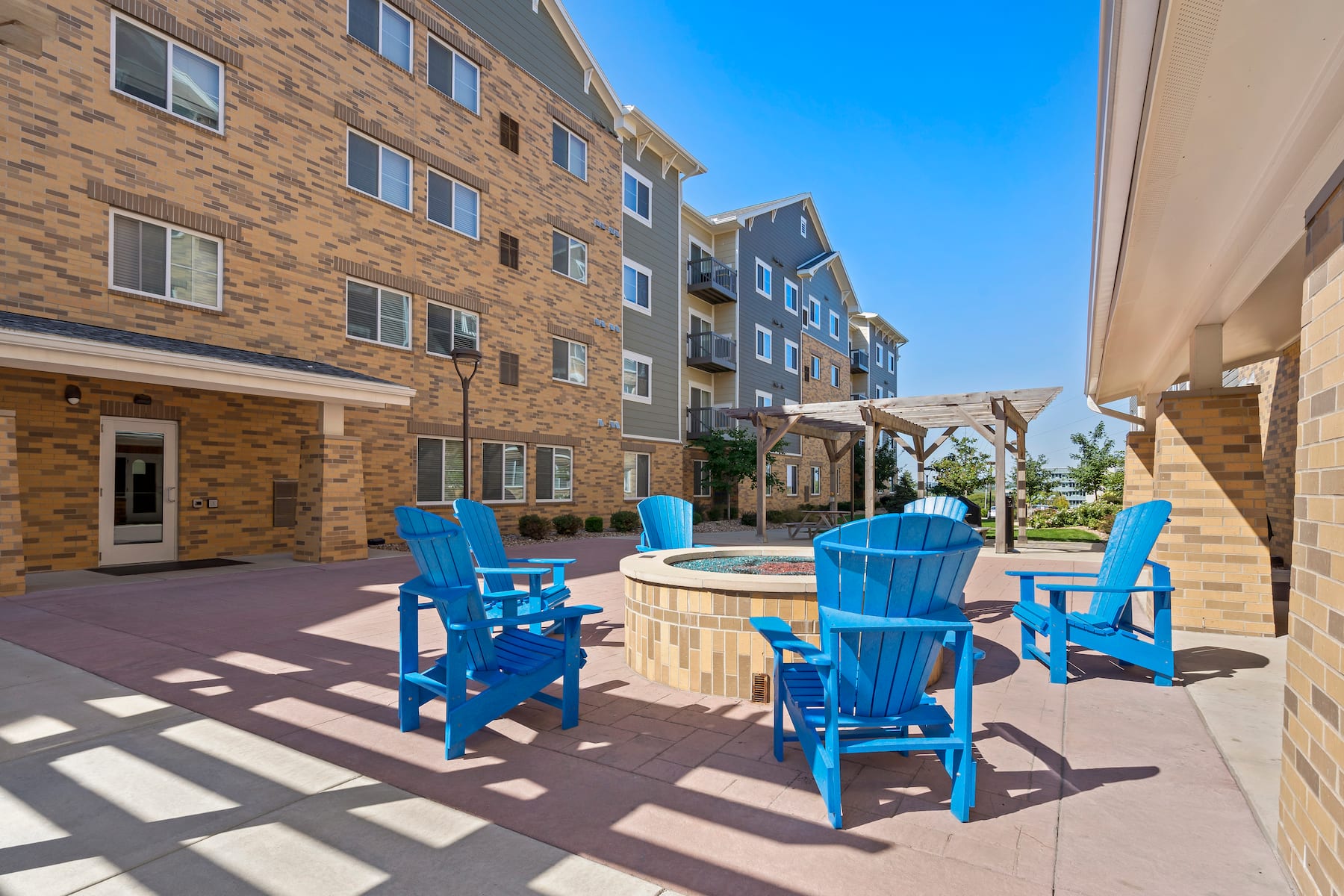 Firepit at WaterWalk Extended Stay Kansas City - Overland Pk in Overland Park, Kansas