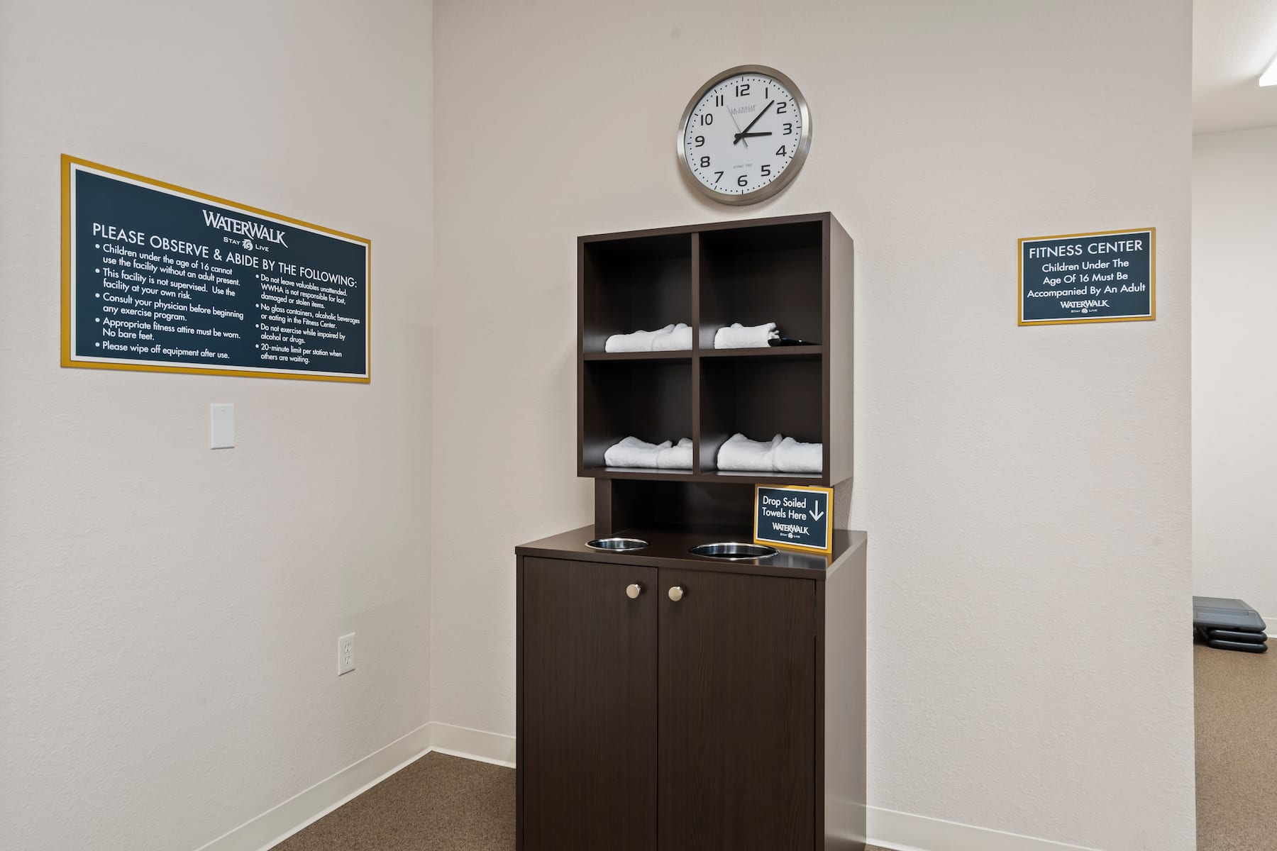 Fitness room at WaterWalk Extended Stay Kansas City - Overland Pk in Overland Park, Kansas