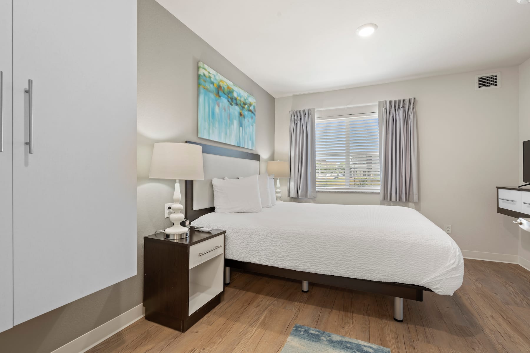 Guest room at the WaterWalk Extended Stay Kansas City - Overland Pk in Overland Park, Kansas