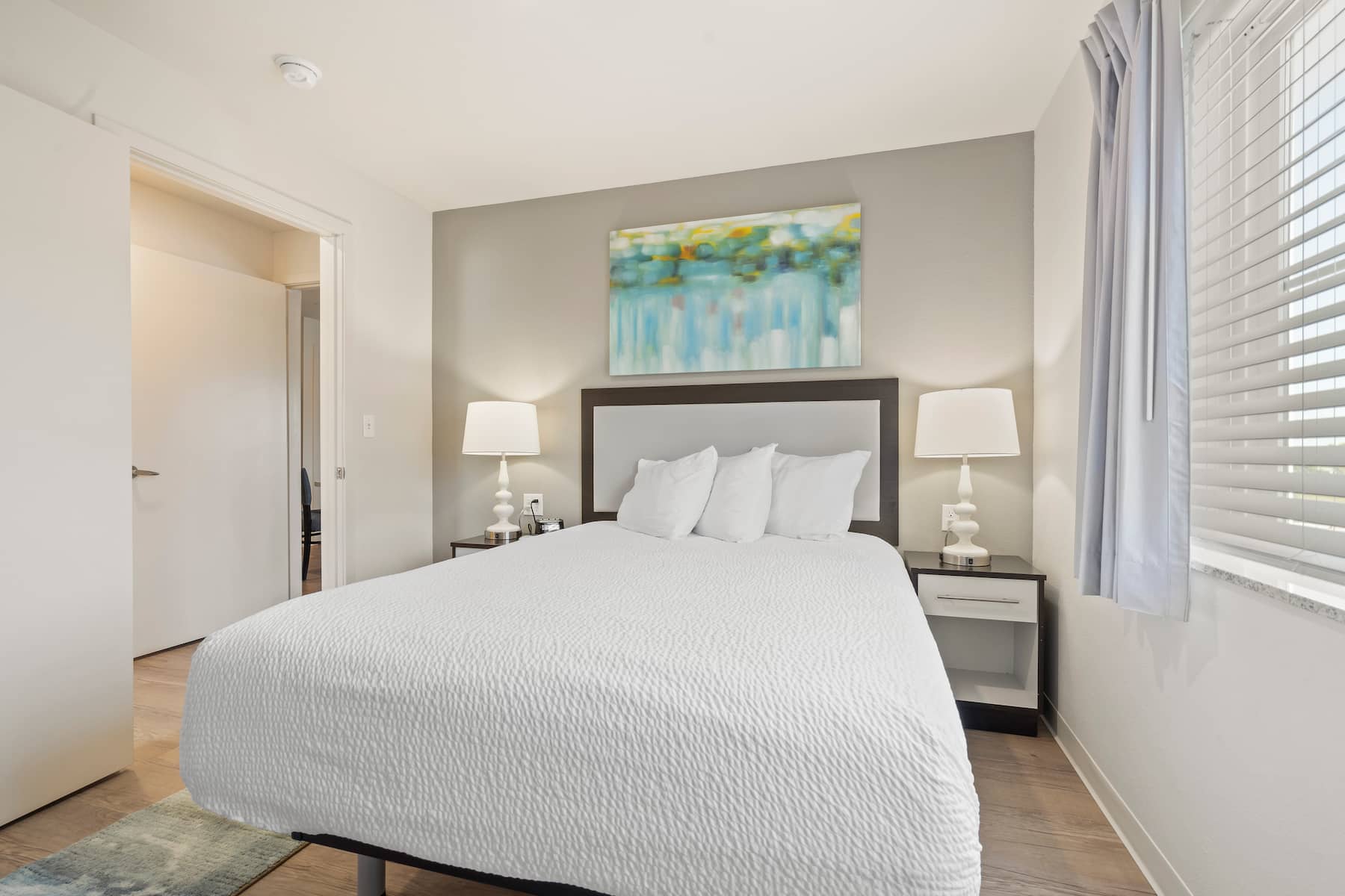 Guest room at the WaterWalk Extended Stay Kansas City - Overland Pk in Overland Park, Kansas