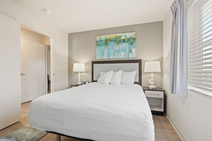 Guest room at the WaterWalk Extended Stay Kansas City - Overland Pk in Overland Park, Kansas
