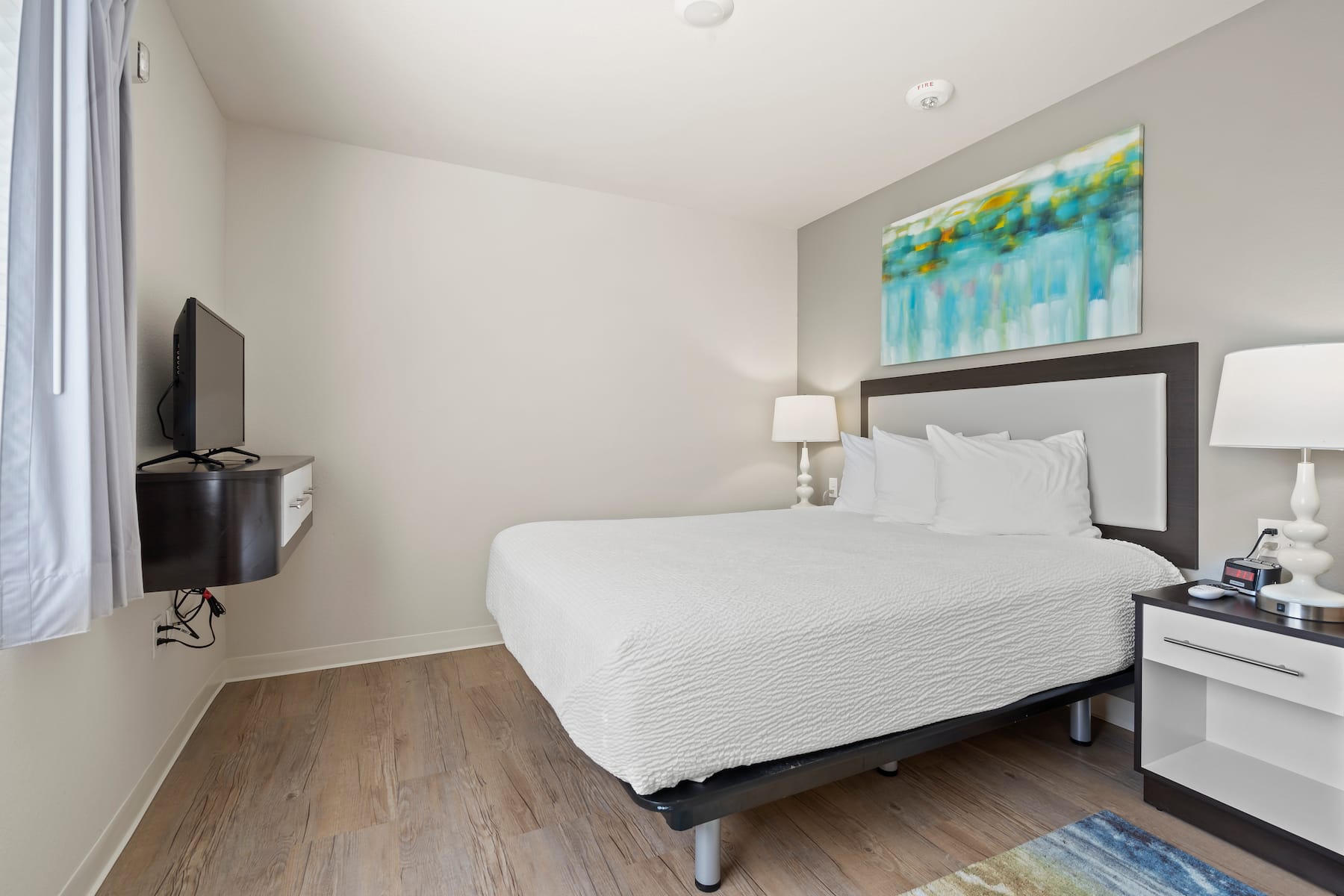 Guest room at the WaterWalk Extended Stay Kansas City - Overland Pk in Overland Park, Kansas