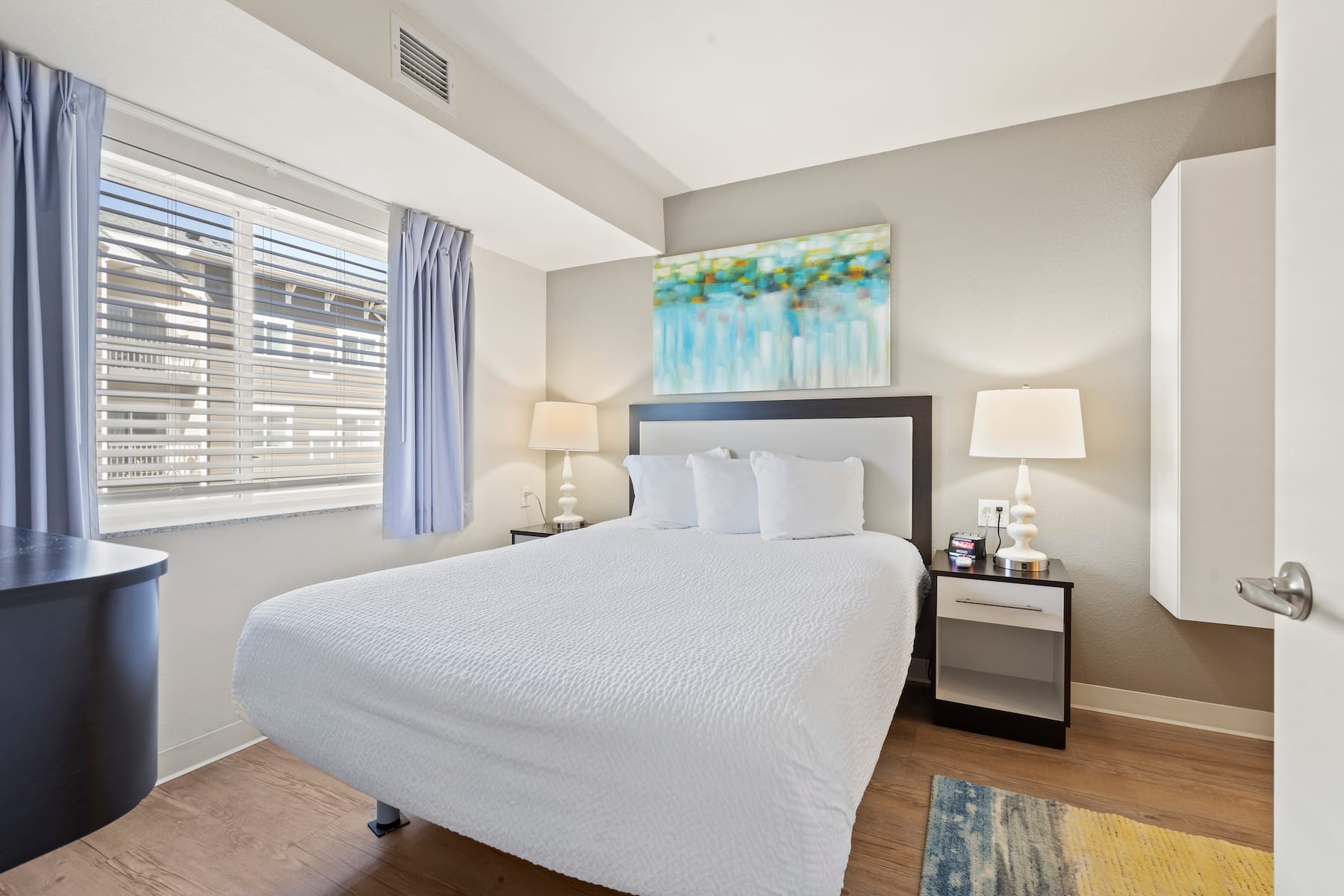 Guest room at the WaterWalk Extended Stay Kansas City - Overland Pk in Overland Park, Kansas