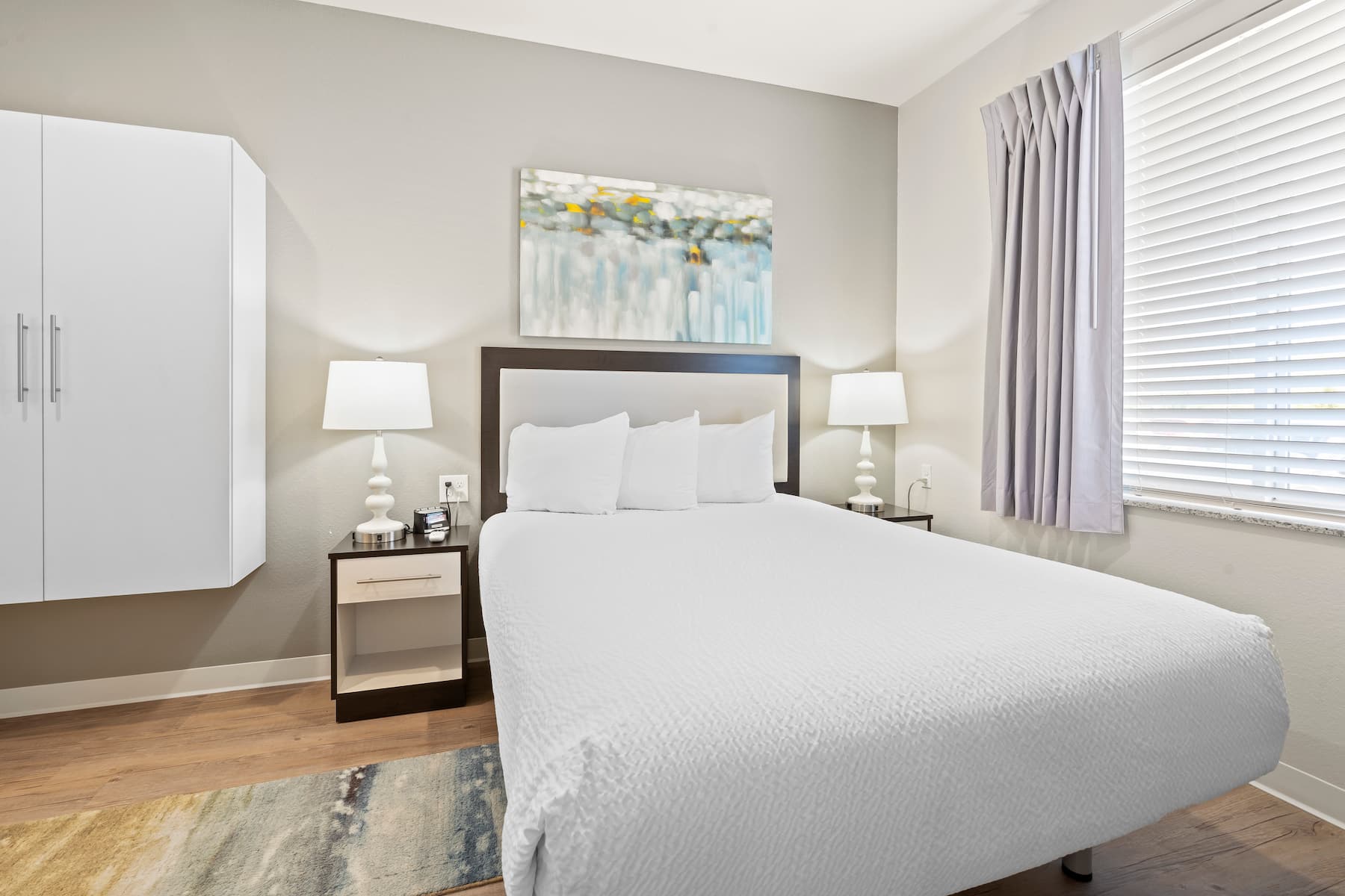 Guest room at the WaterWalk Extended Stay Kansas City - Overland Pk in Overland Park, Kansas