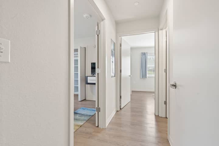 Guest room at the WaterWalk Extended Stay Kansas City - Overland Pk in Overland Park, Kansas