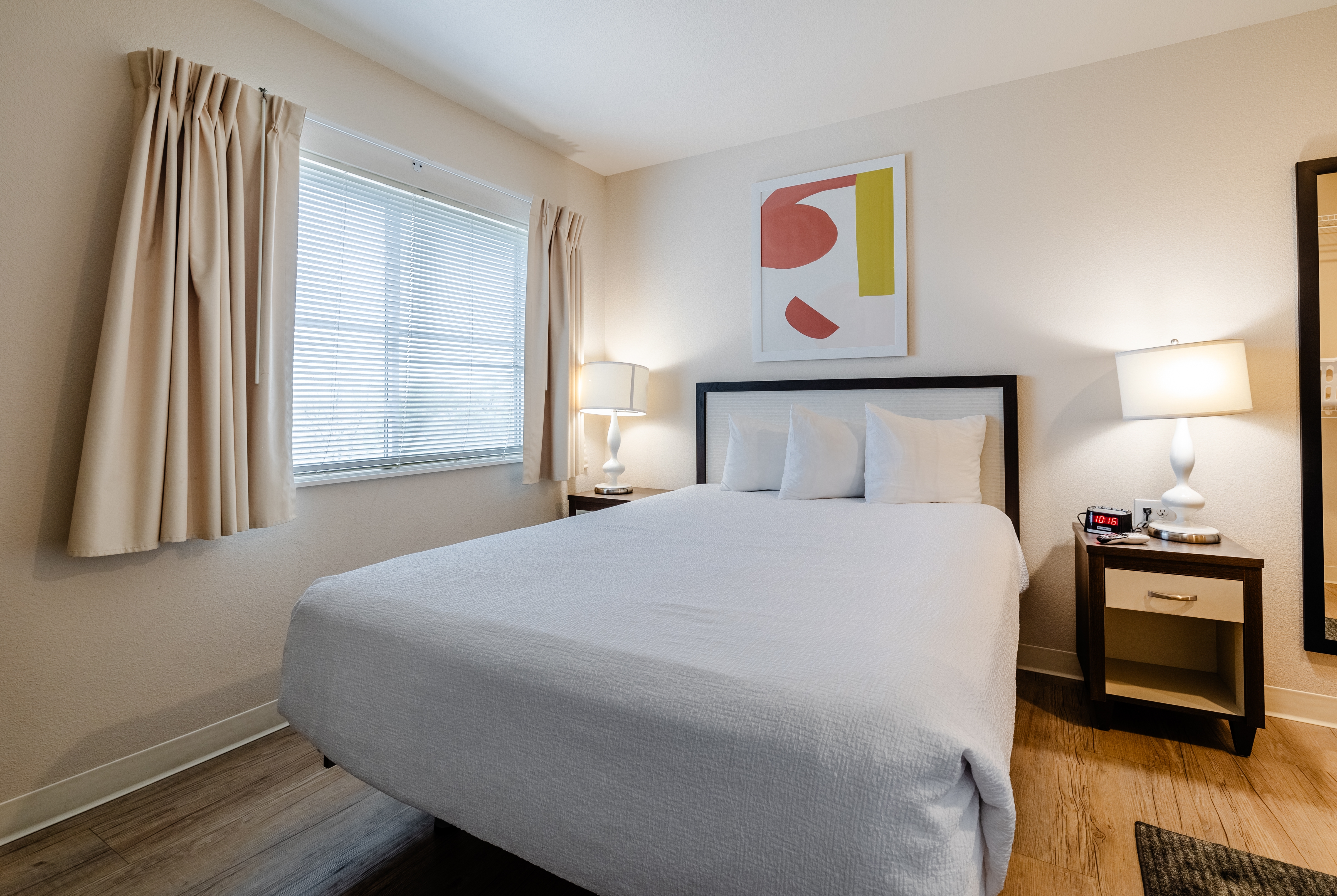 Guest room at the WaterWalk Extended Stay Wichita in Wichita, Kansas