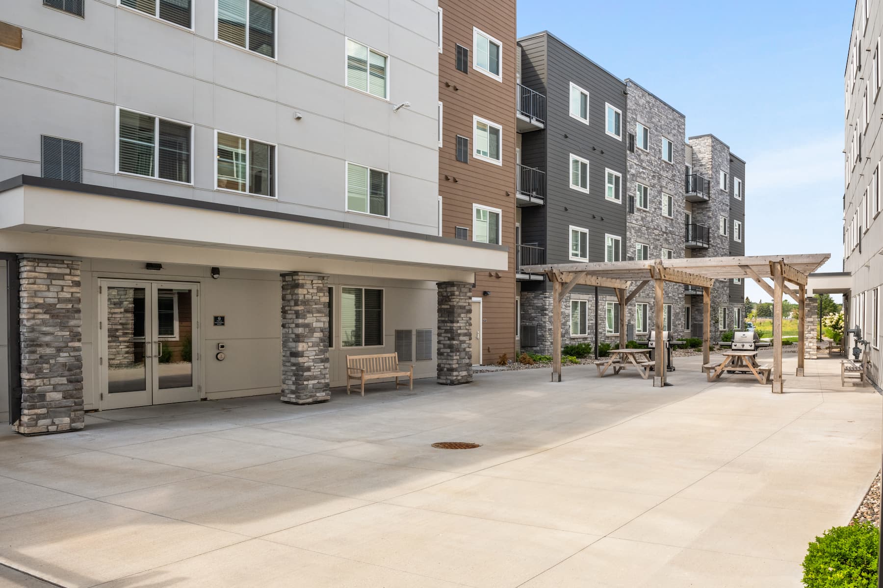 BBQ grill at WaterWalk Extended Stay Minneapolis - Plymouth in Plymouth, Minnesota