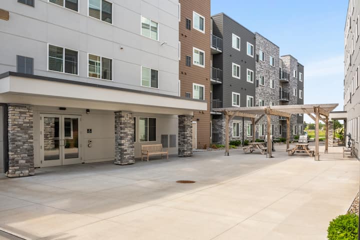 BBQ grill at WaterWalk Extended Stay Minneapolis - Plymouth in Plymouth, Minnesota
