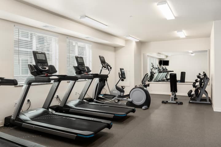 Fitness room at WaterWalk Extended Stay Minneapolis - Plymouth in Plymouth, Minnesota
